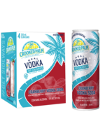 CROOKED PALM VODKA SODA CROOKED PALM VODKA SODA	CRANBERRY 4PK	12 OZ