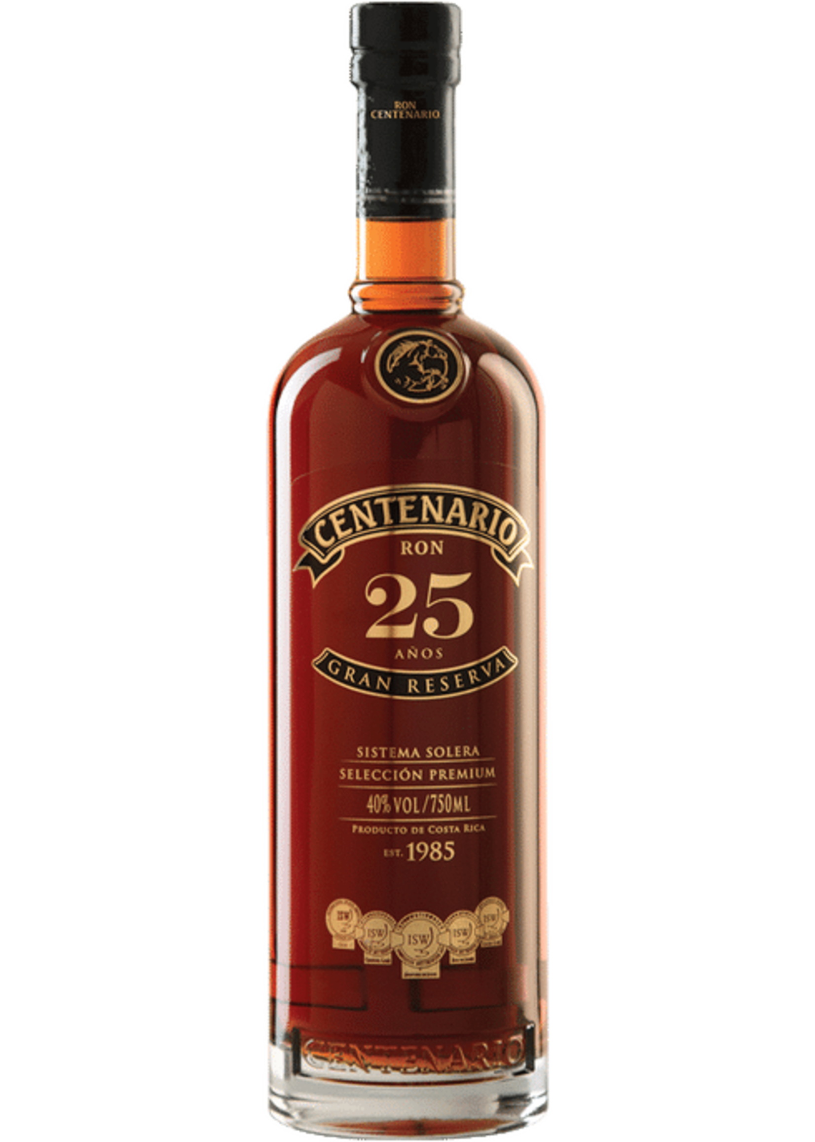 CENTENARIO RON CENTENARIO	GRAN RESERVA 25 YR	.750L