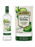 SMIRNOFF SMIRNOFF	CUCUMBER & LIME VODKA	.750L