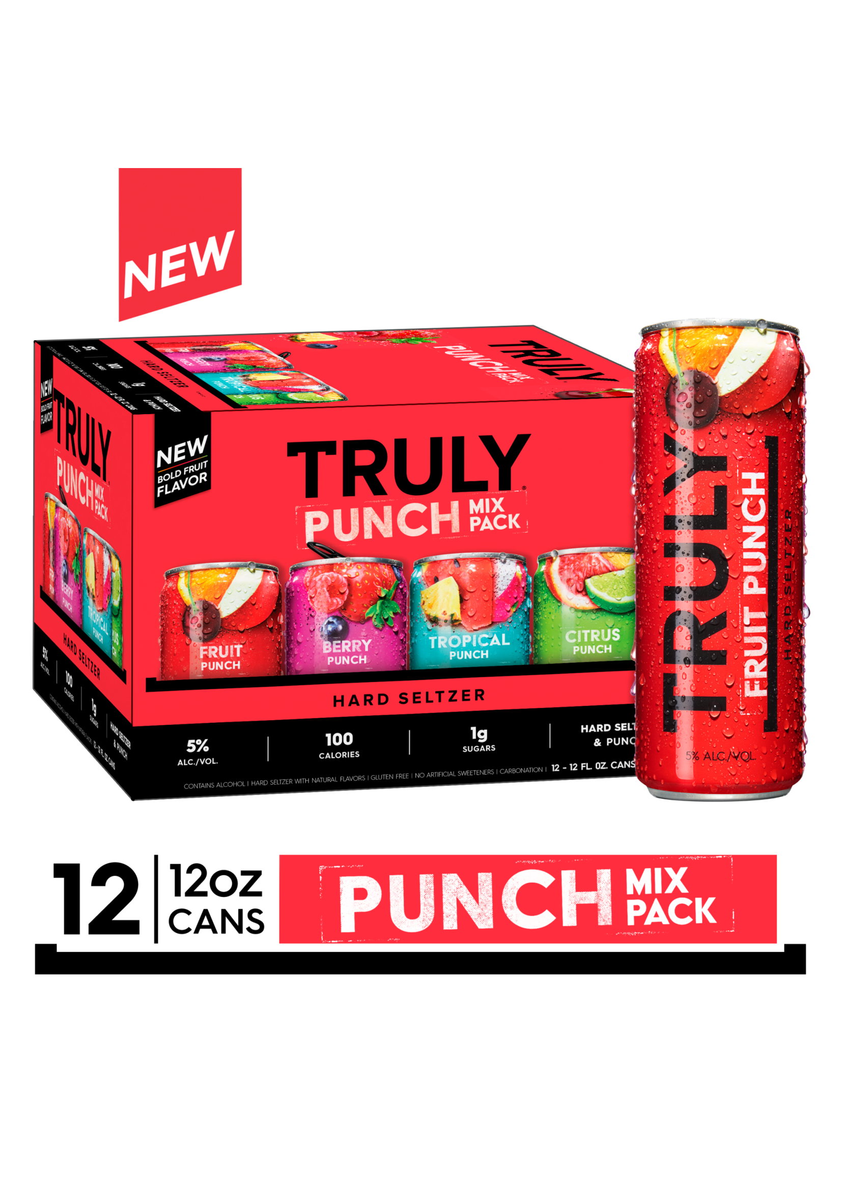 TRULY TRULY PUNCH VARIETY 12PK