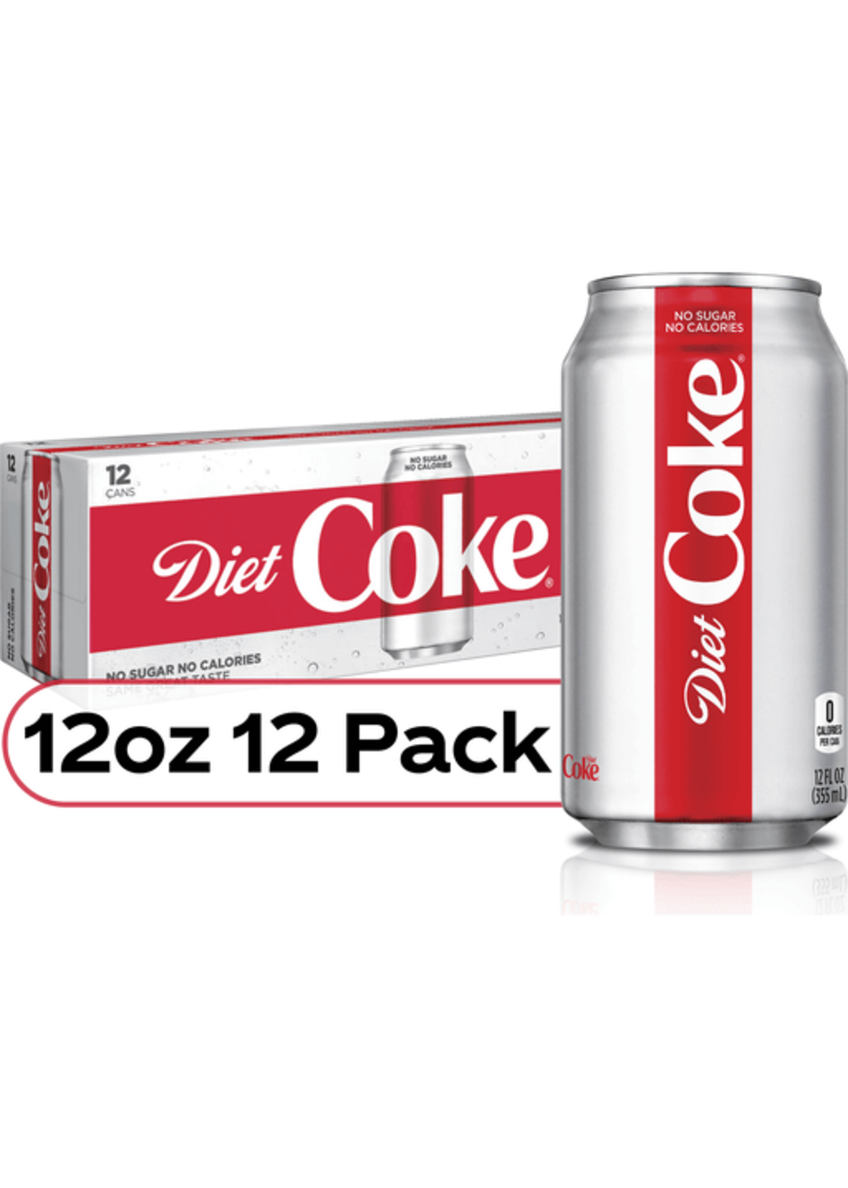 COCA COLA COCA COLA DIET COKE 12PK CANS FRIDGE PACK