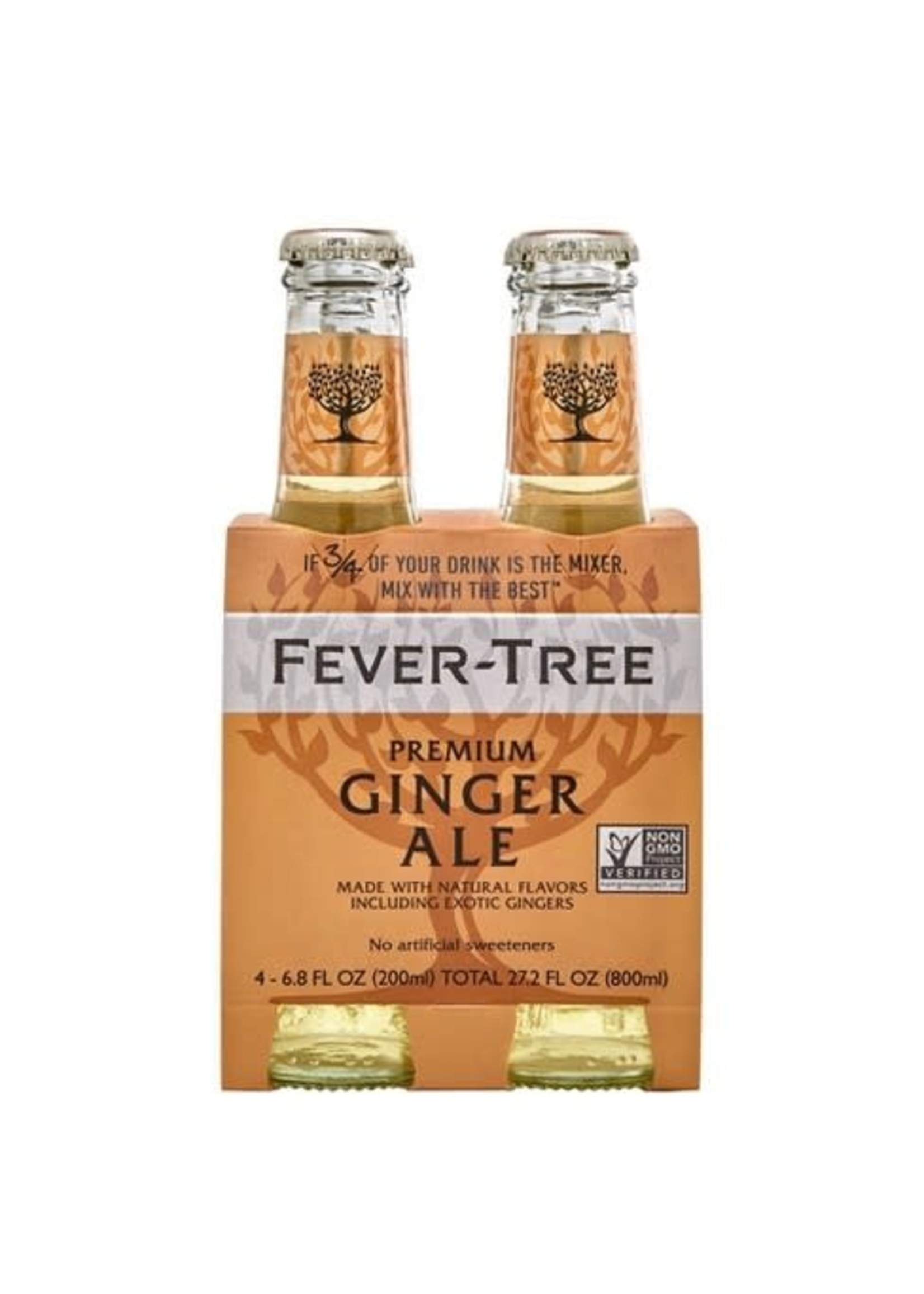 FEVER-TREE FEVER-TREE	GINGER ALE 4PK	.20L