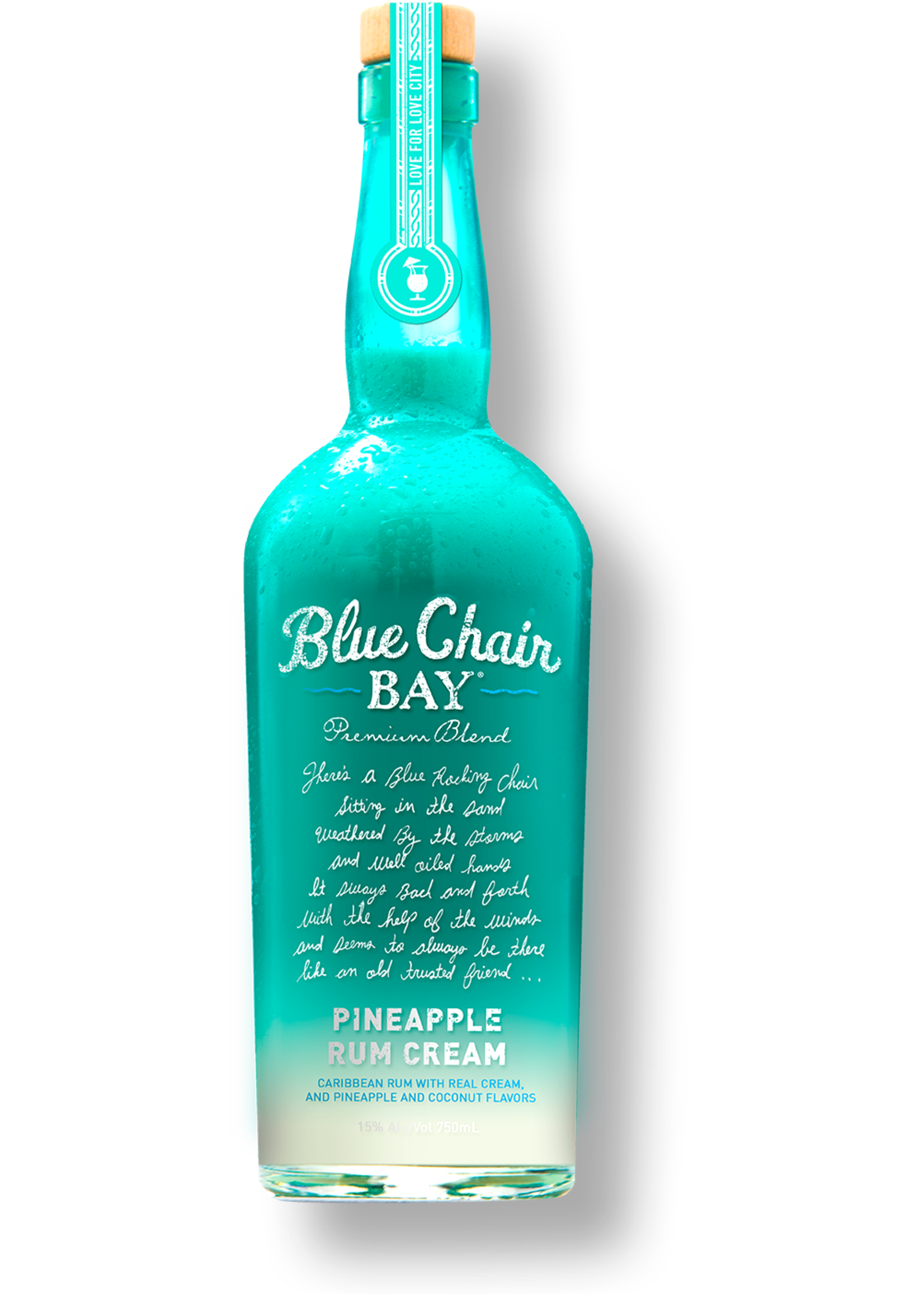 BLUE CHAIR BAY BLUE CHAIR BAY PINEAPPLE RUM CREAM	.750L