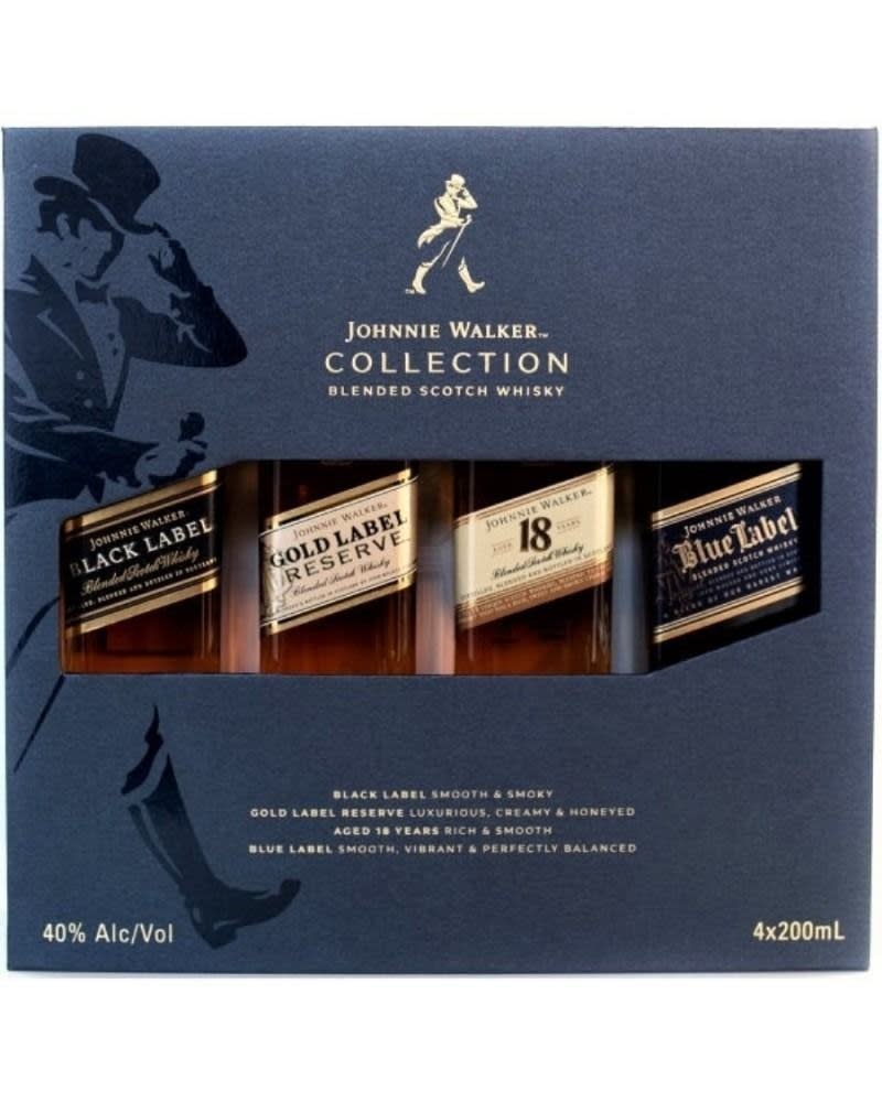 JOHNNIE WALKER JOHNNIE WALKER GIFTSET 4PK 4X200ML - Summerland