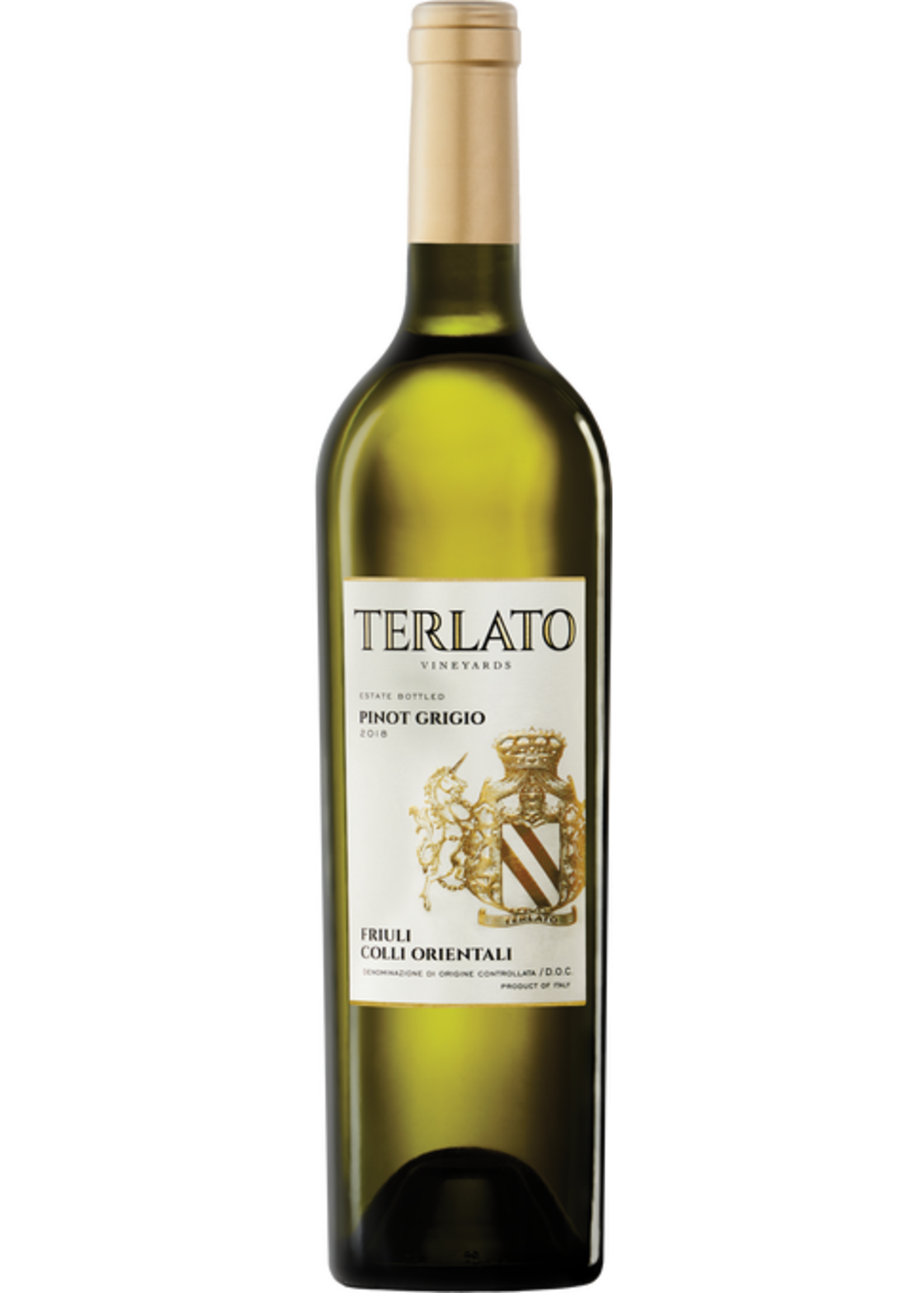 TERLATO VINEYARDS	PINOT GRIGIO FRIULI	.750L