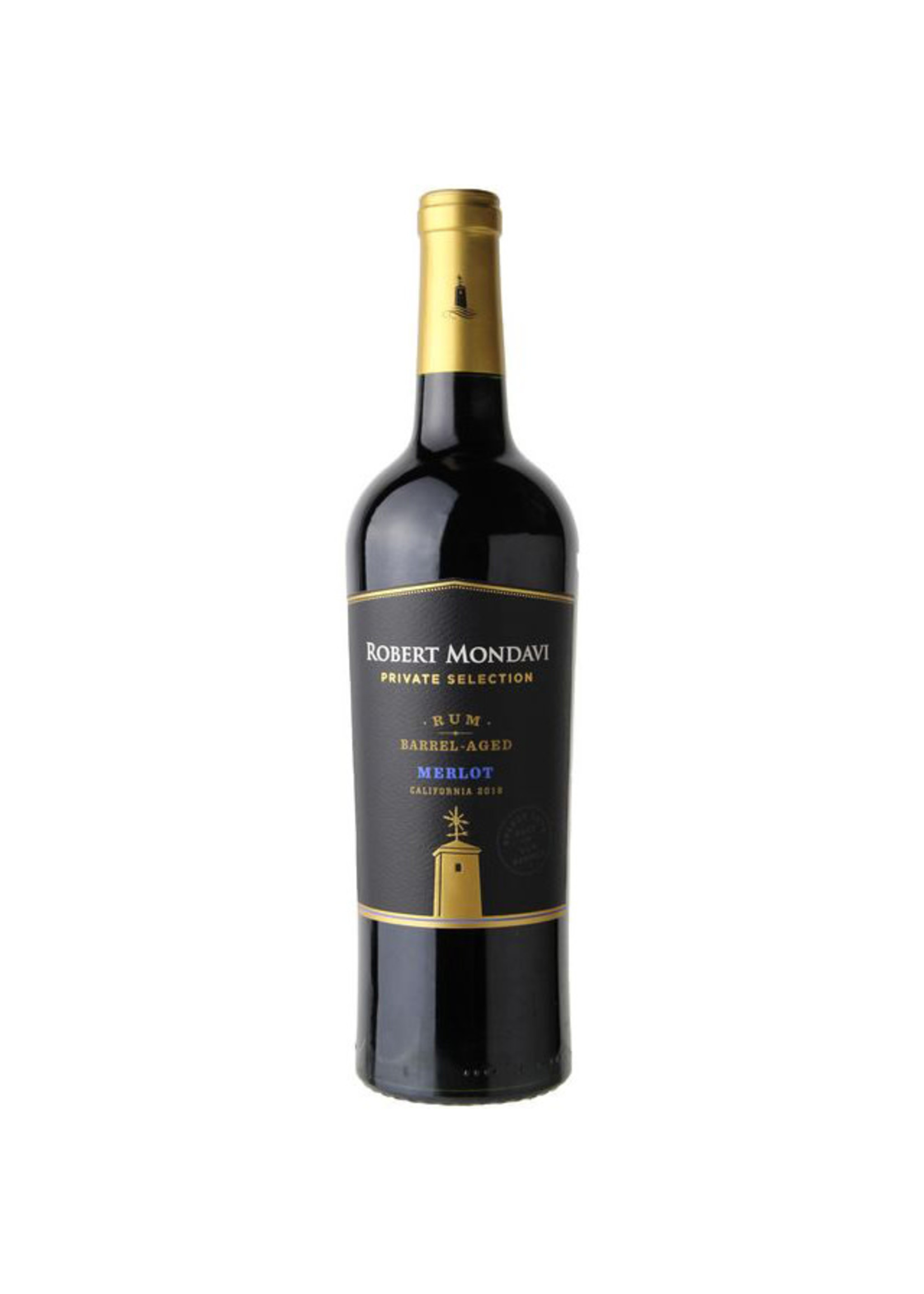 ROBERT MONDAVI ROBERT MONDAVI	MERLOT RUM BARRELS PVT SELECT	.750L