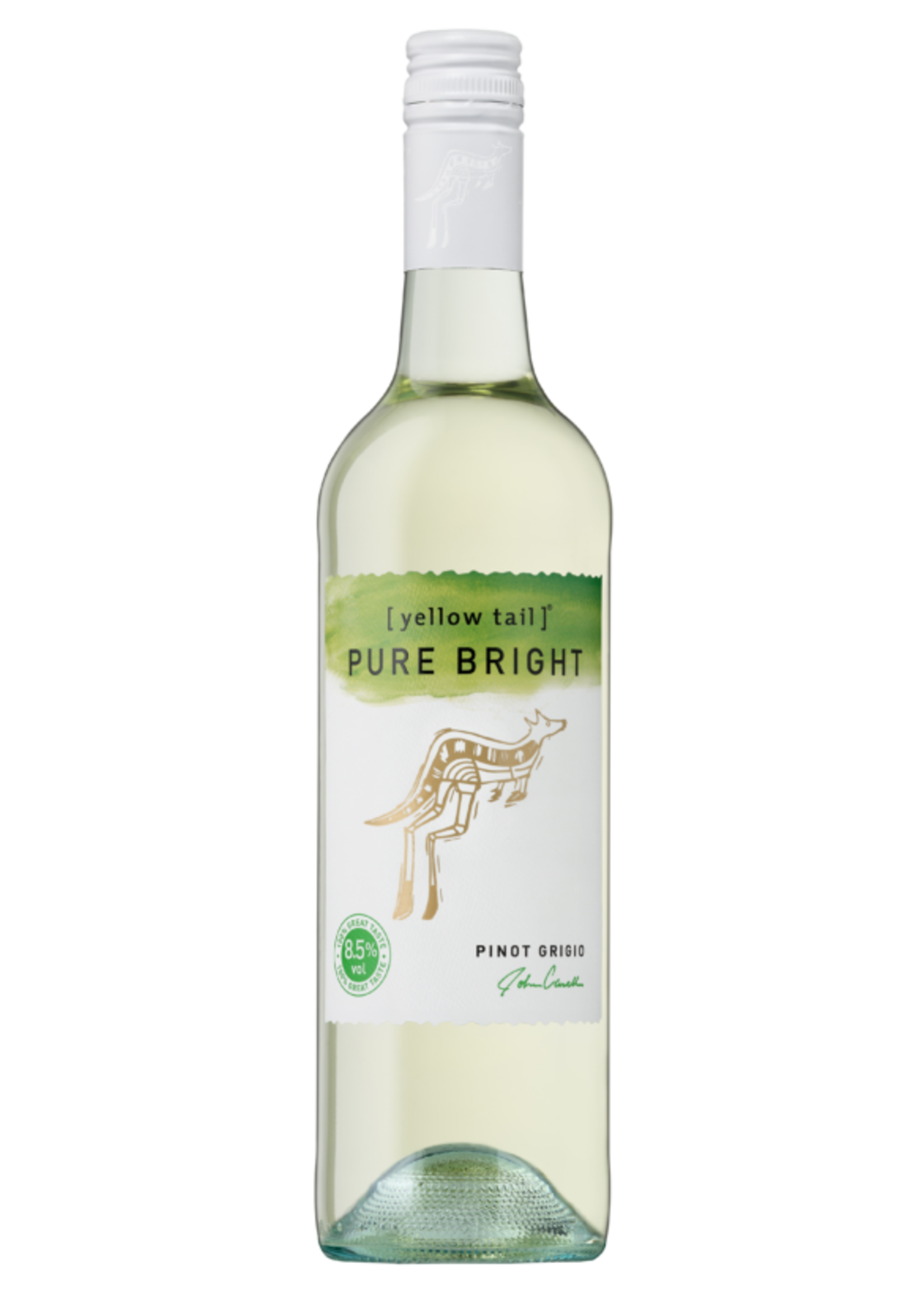 YELLOW TAIL YELLOW TAIL PURE BRIGHT PINOT GRIGIO	.750L