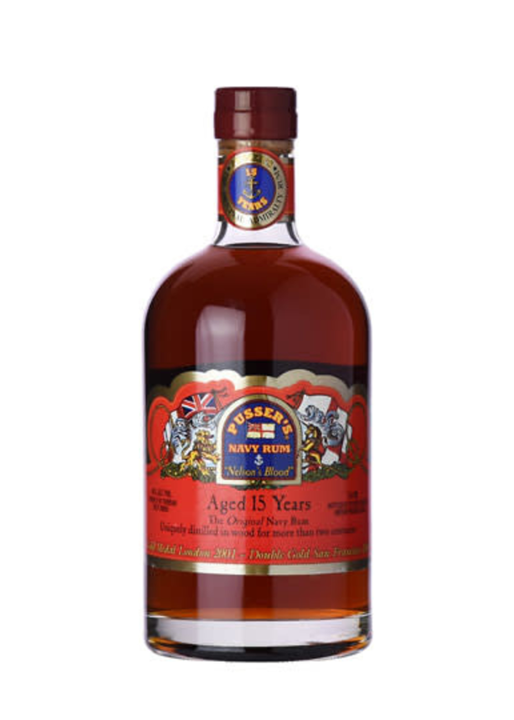 PUSSER'S PUSSER'S	BRITISH NAVY 15 YR RUM	.750L