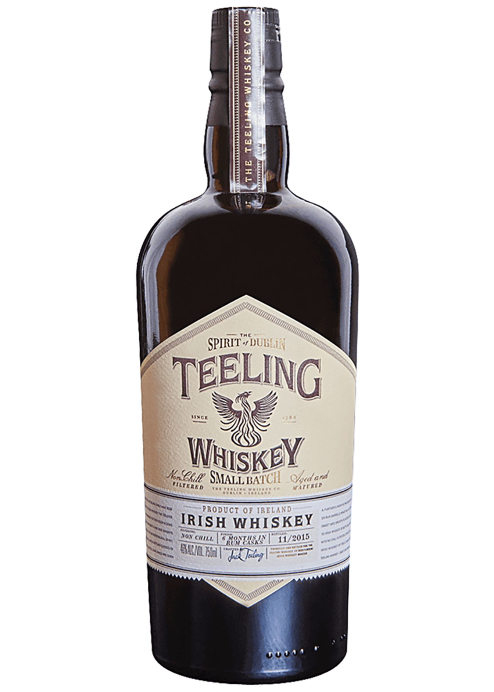 TEELING IRISH WHISKEY	SMALL BATCH	.750L