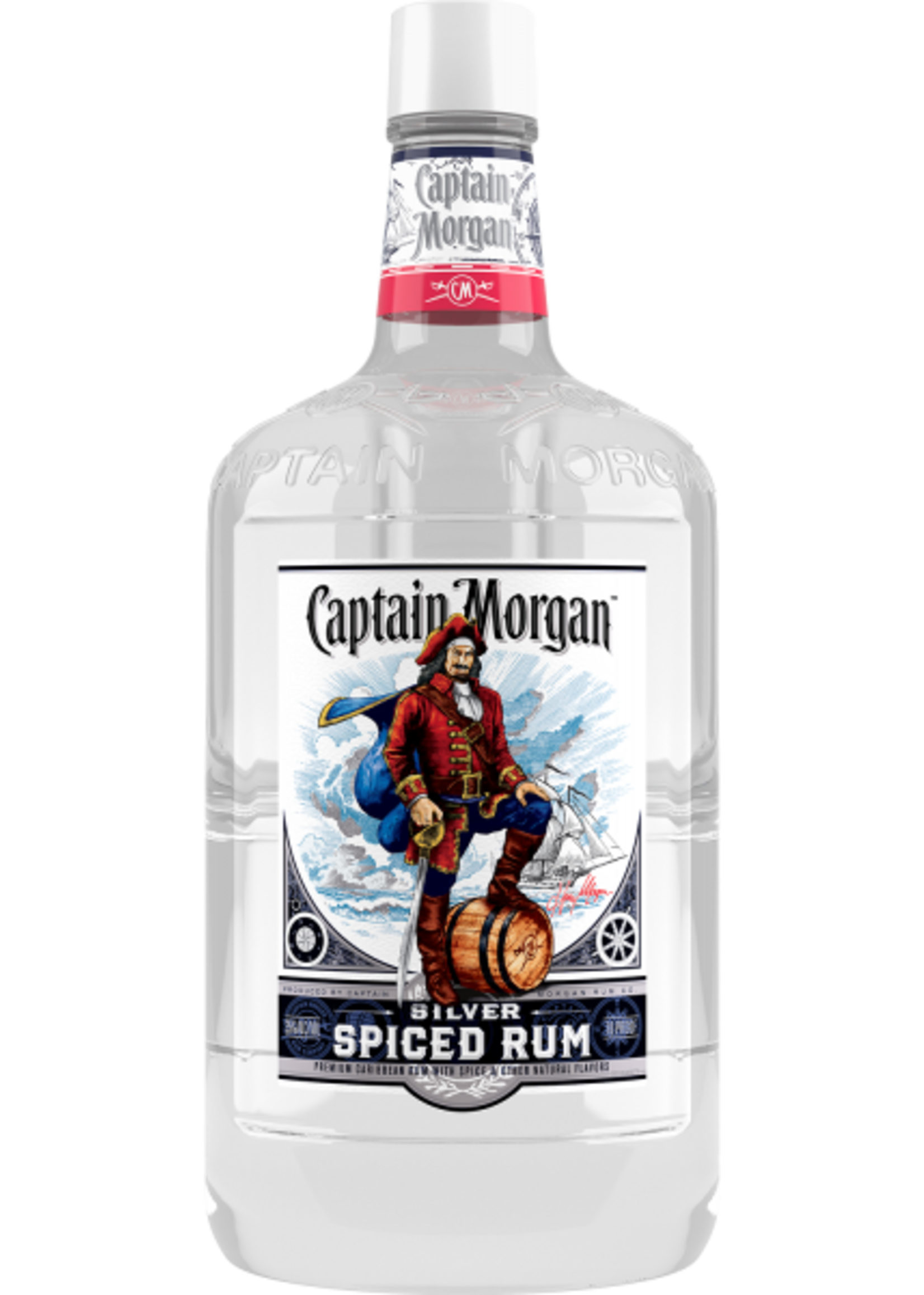 CAPT MORGAN CAPTAIN MORGAN	SILVER SPICED RUM	1.75L