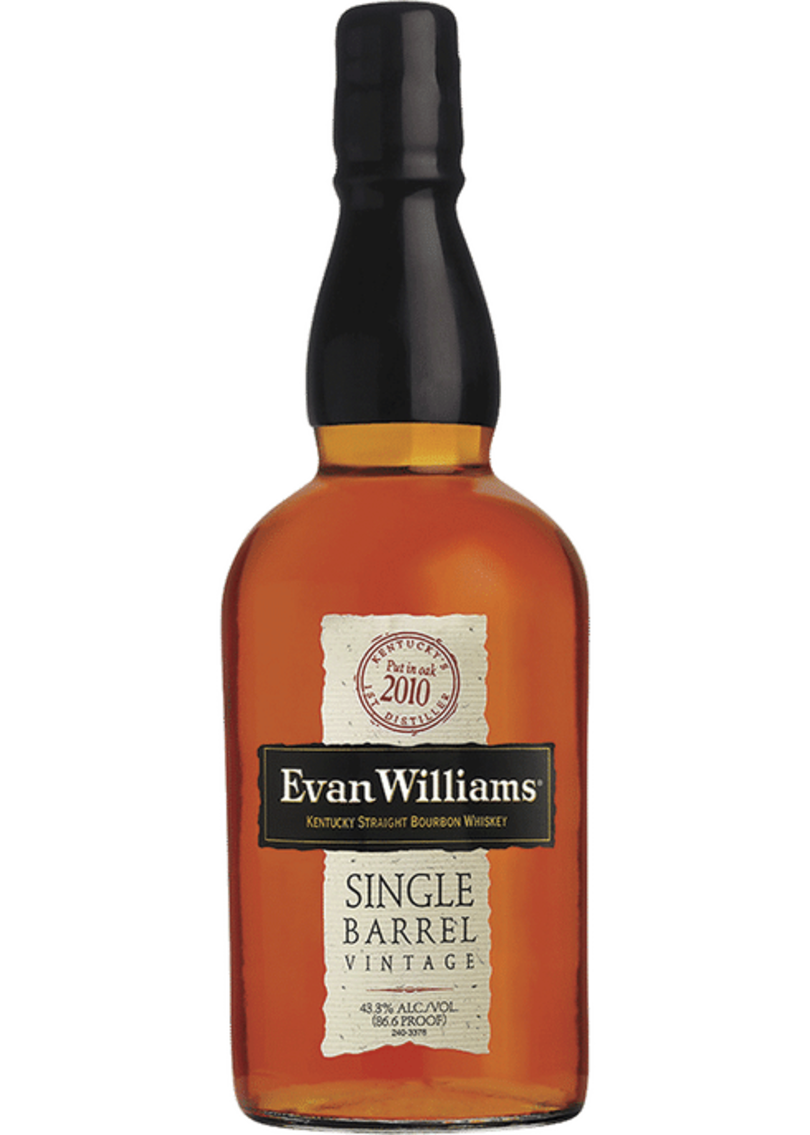 EVAN WILLIAMS EVAN WILLIAMS	BOURBON-SINGLE BARREL	.750L
