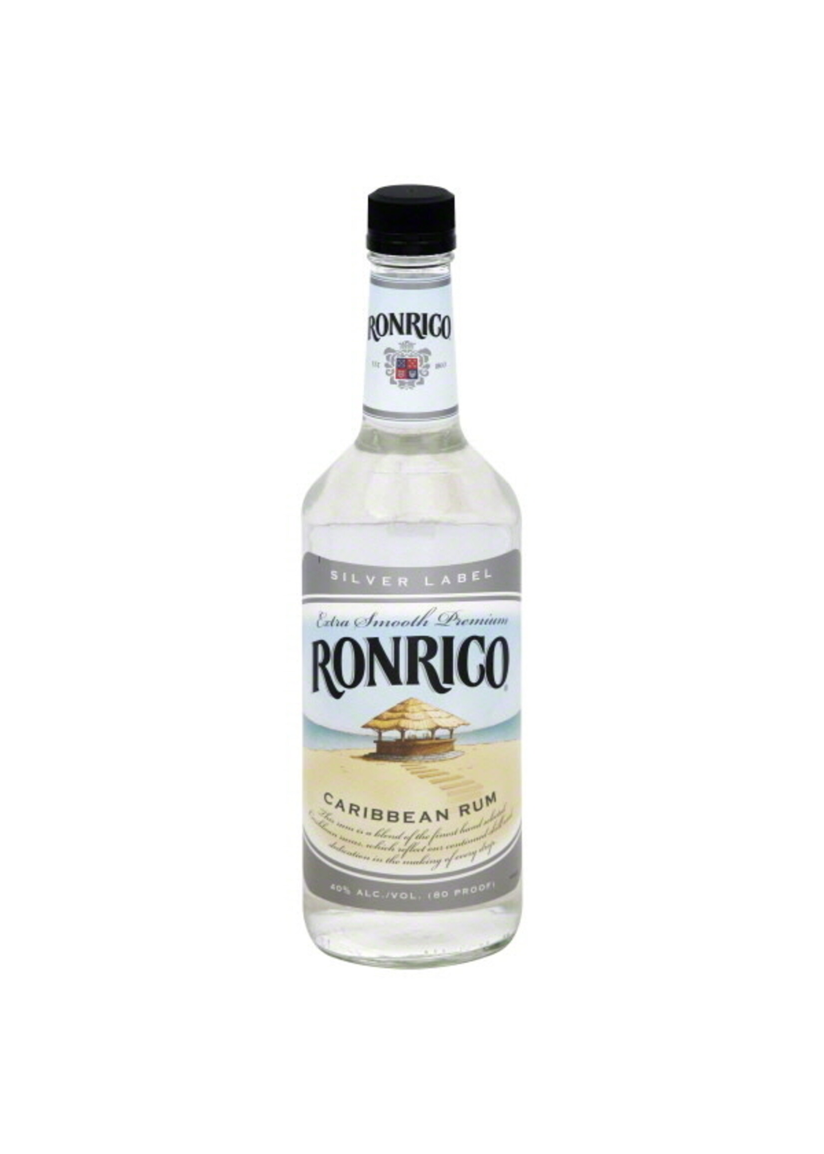 RONRICO RONRICO LIGHT SILVER RUM	.750L PET