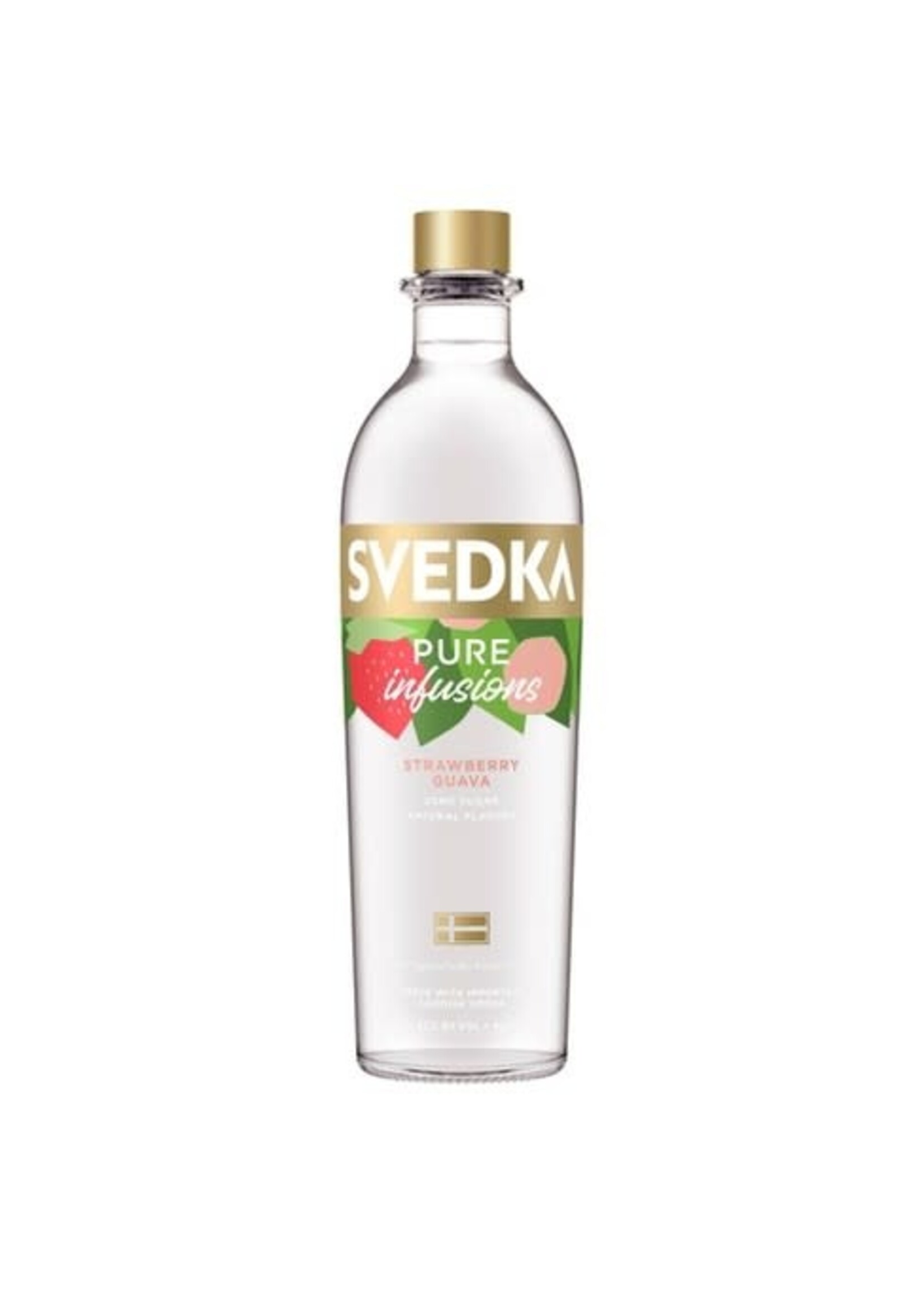 SVEDKA SVEDKA INF STRAWBERRY GUAVA   VODKA 60	  1.0L