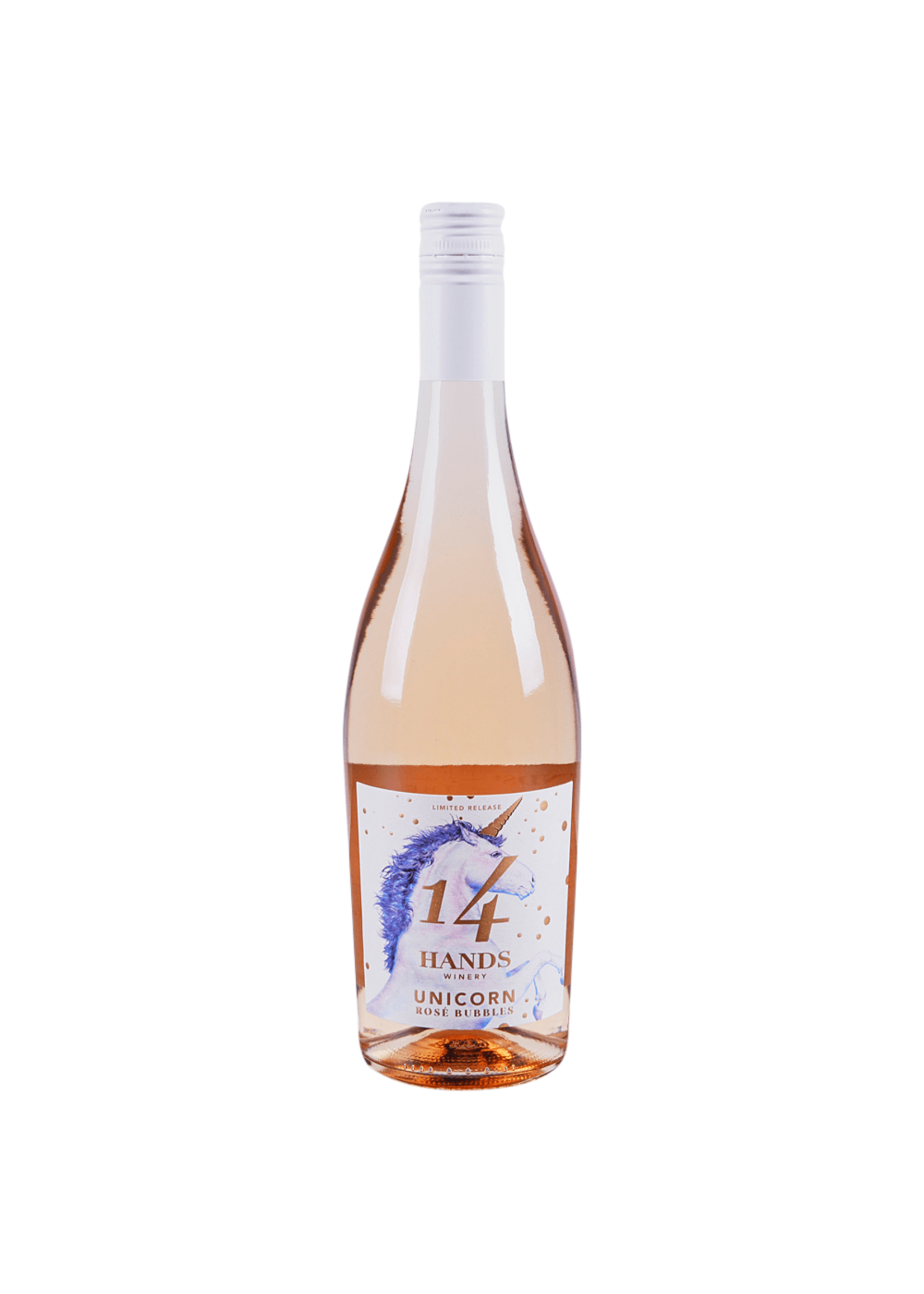 14 HANDS 14 HANDS  UNICORN ROSE BUBBLES 	.750L