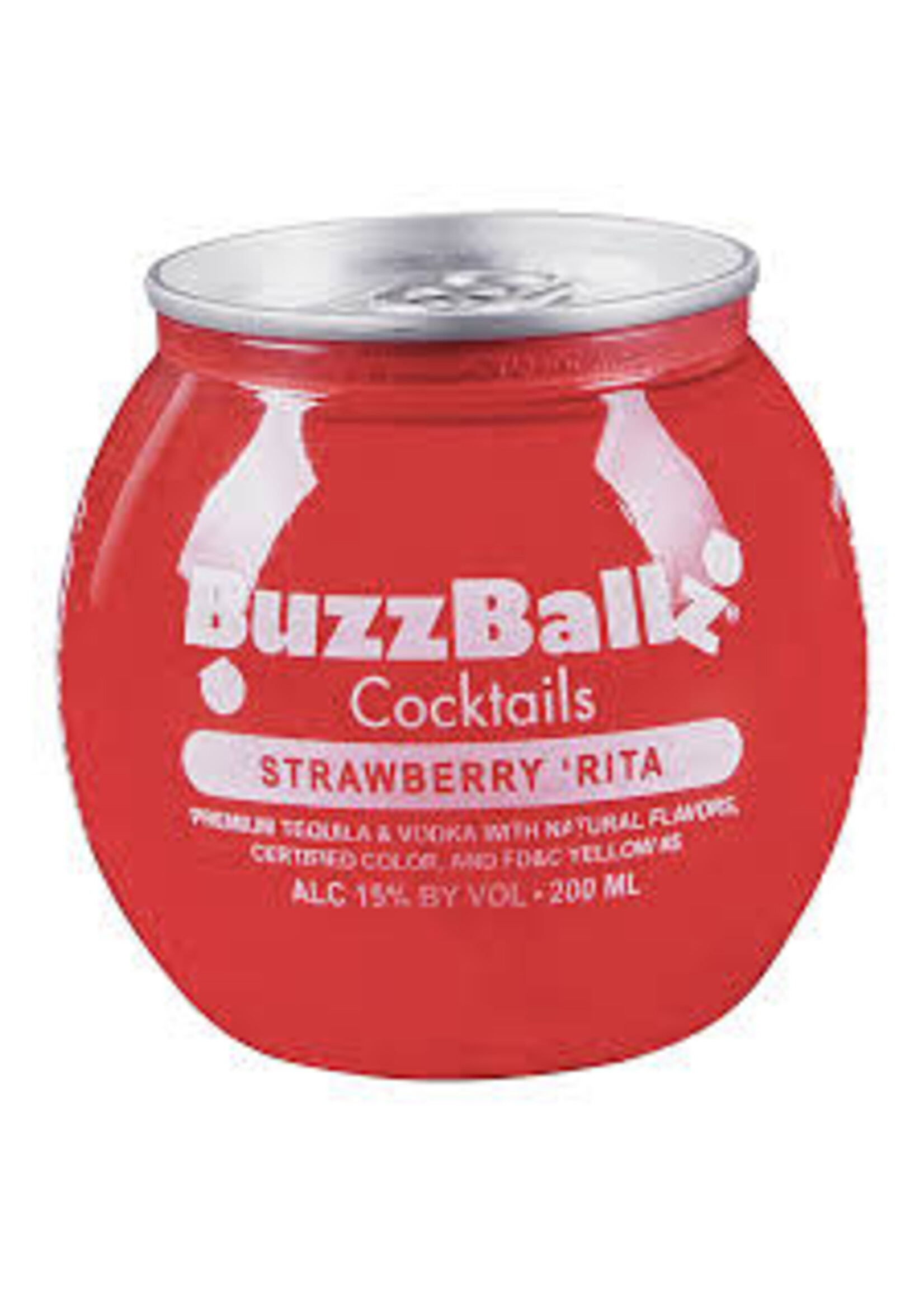 BUZZBALLZ STRAWBERRY MARGARITA  .200L