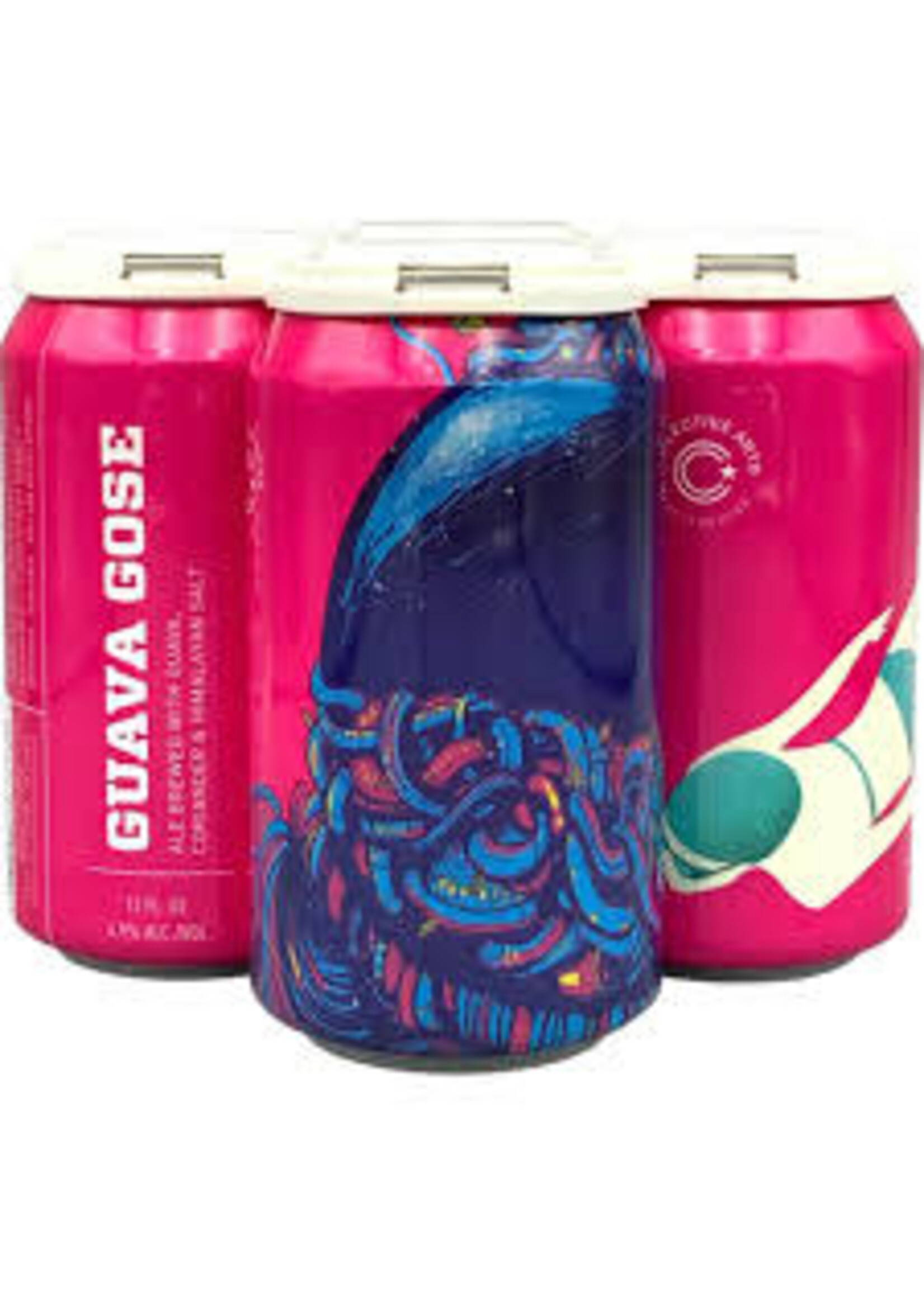 COLLECTIVE ARTS COLLECTIVE ARTS	GUAVA GOSE 4PK	12 OZ