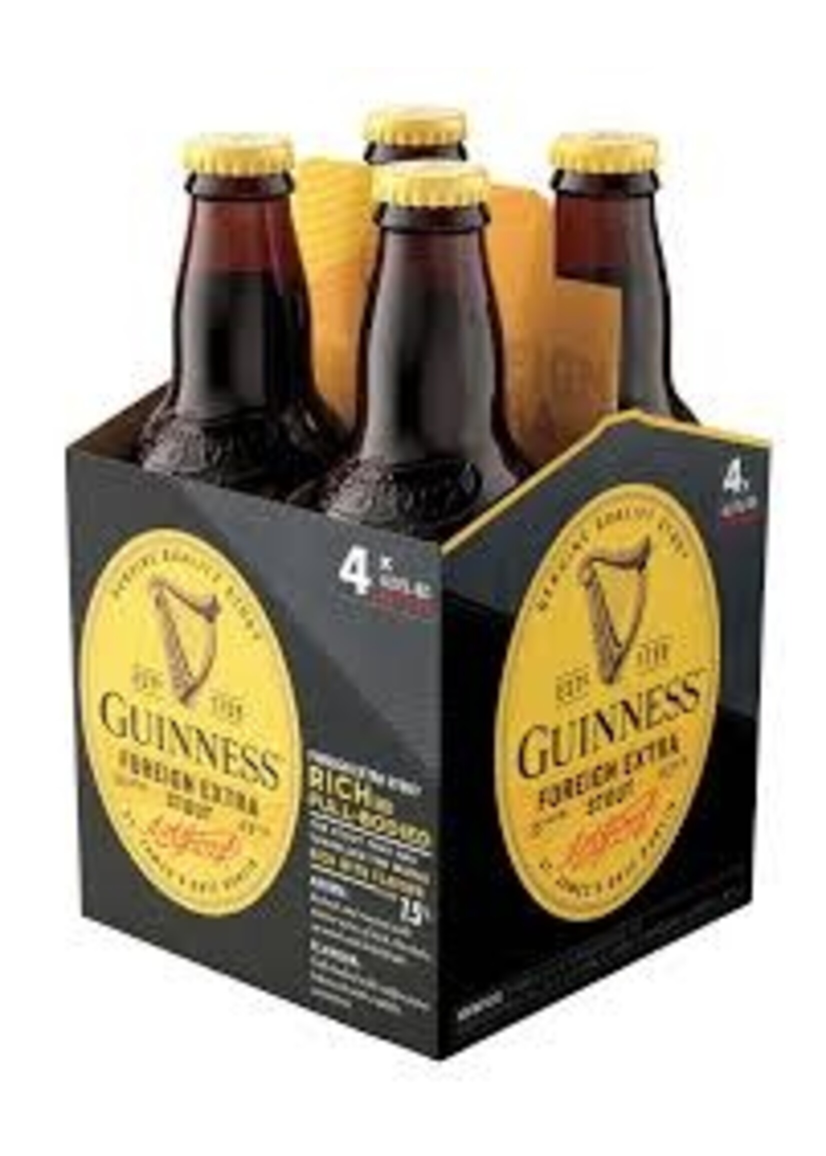 GUINNESS GUINNESS	FOREIGN EXTRA 4PK	11.2 OZ