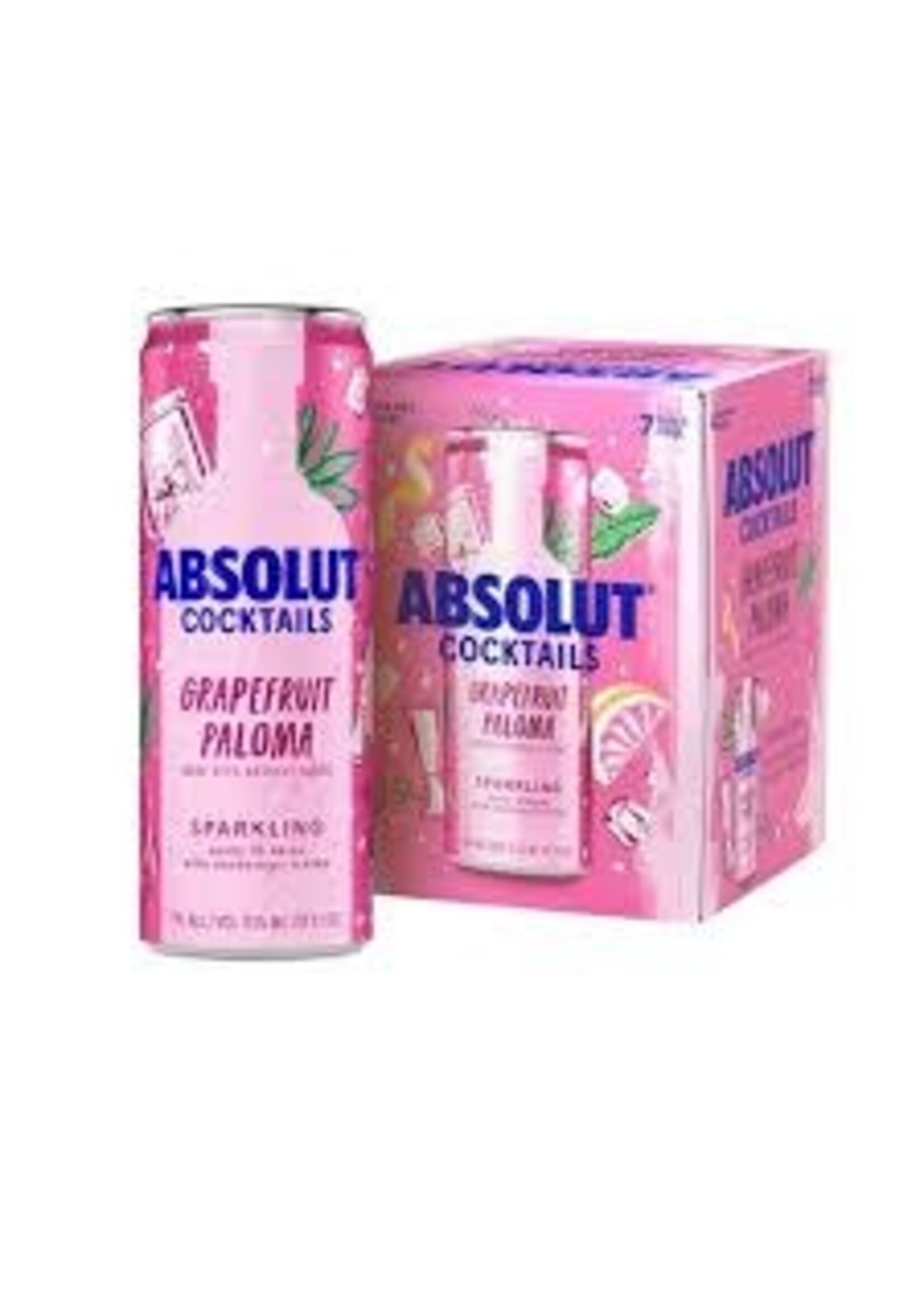 ABSOLUT ABSOLUT	GRAPEFRUIT PALOMA  COCKTAIL	4PK .355L