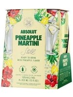 ABSOLUT ABSOLUT	PINEAPPLE MARTINI COCKTAIL	4PK .355L