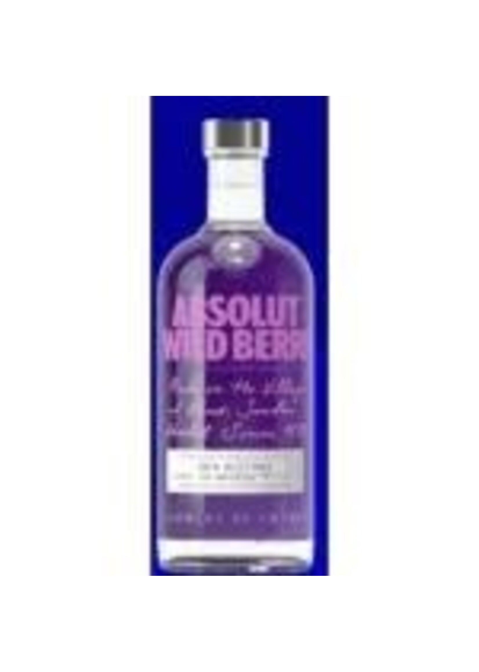 ABSOLUT JUICE ABSOLUT  WILD BERRI VODKA 	.750L