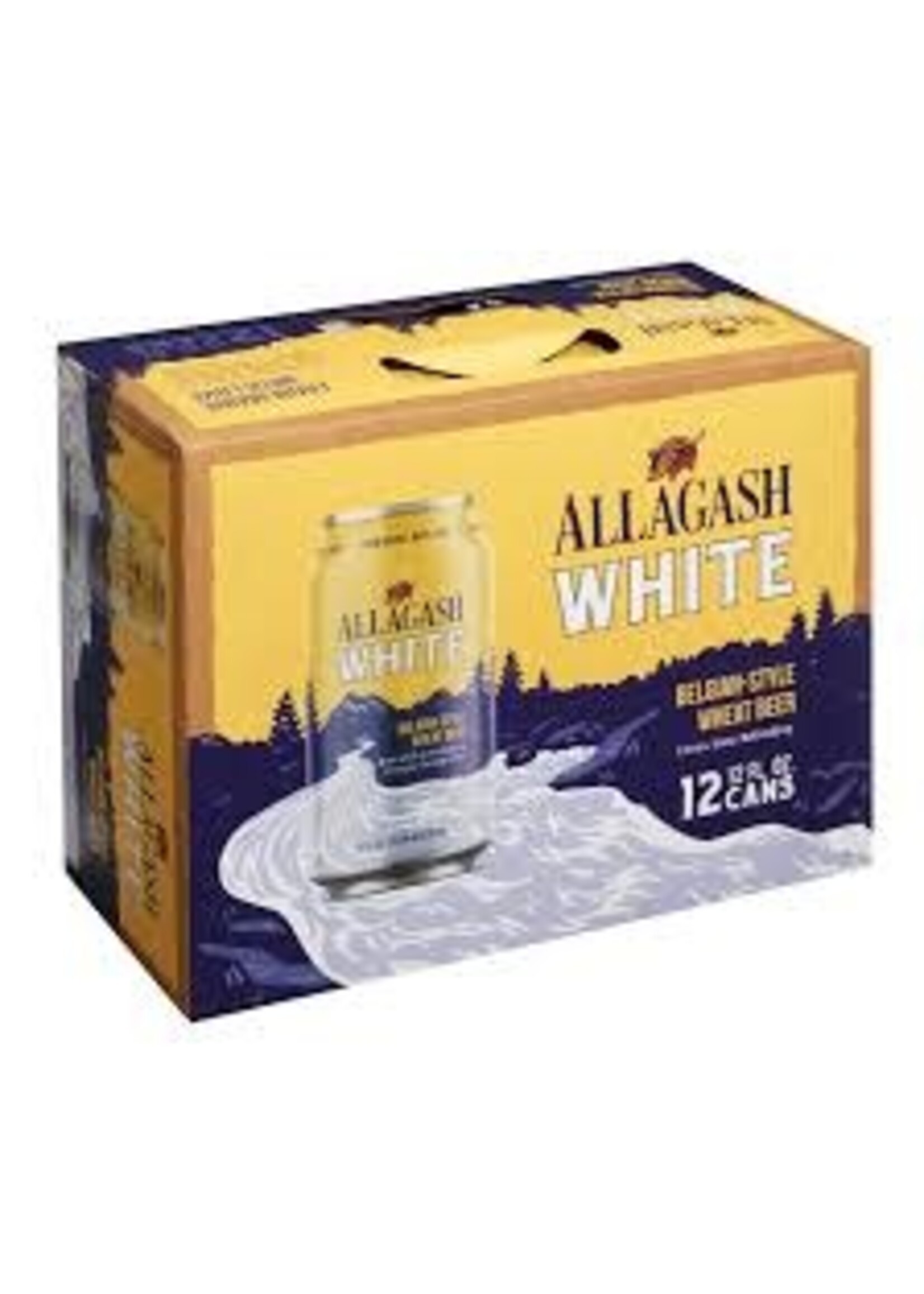 ALLAGASH WHITE 12PK CANS