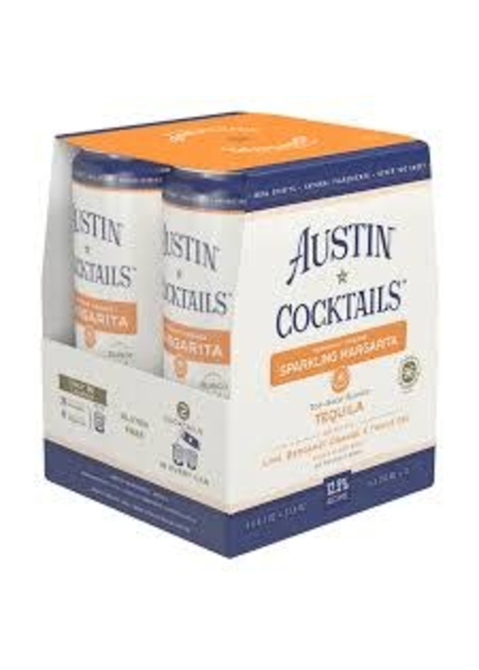 AUSTIN COCKTAILS BERGAMOT MARGARITA RTD	 4PK  .250L