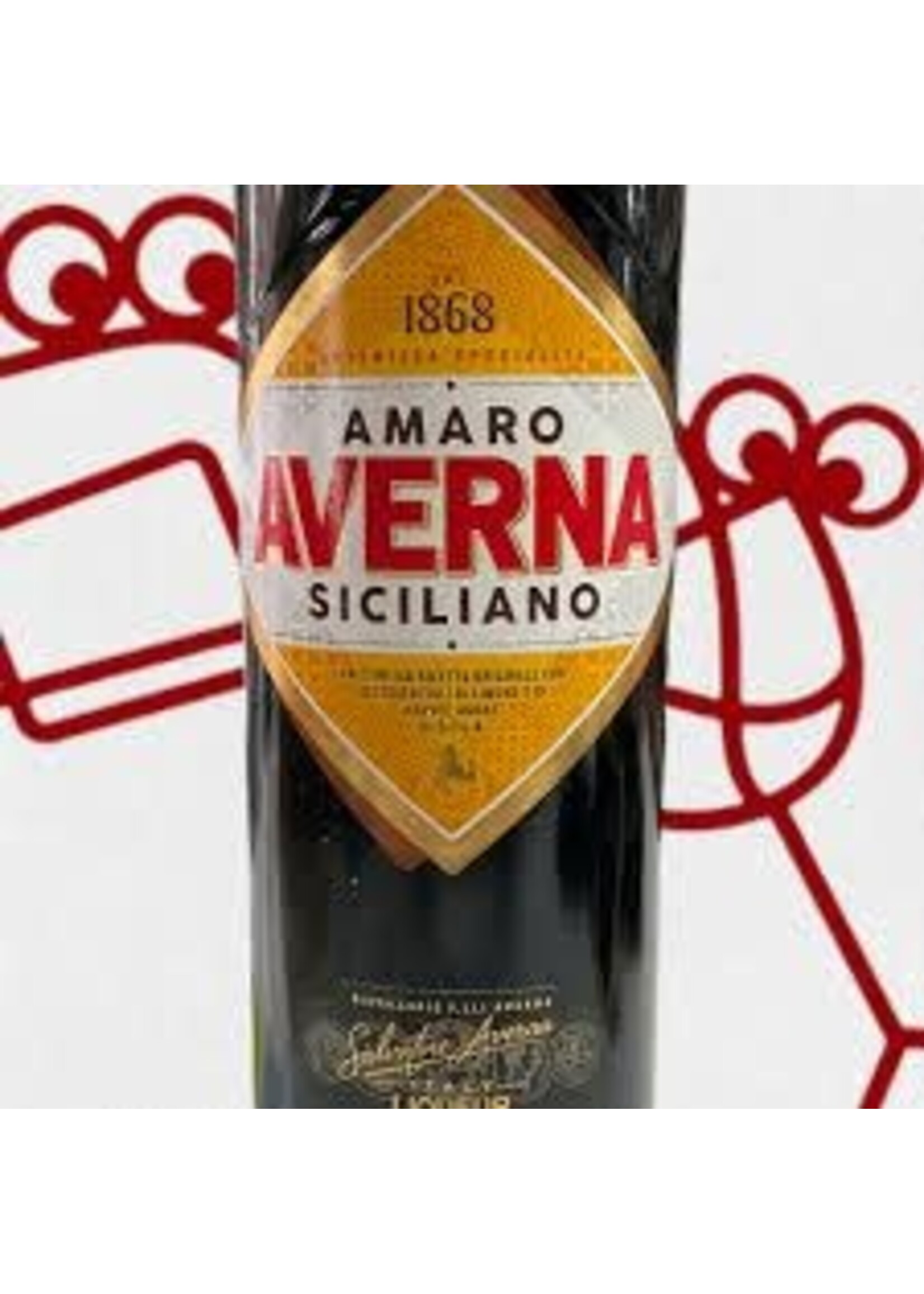 AVERNA SICILIANO	AMARO LIQUEUR 	.750L