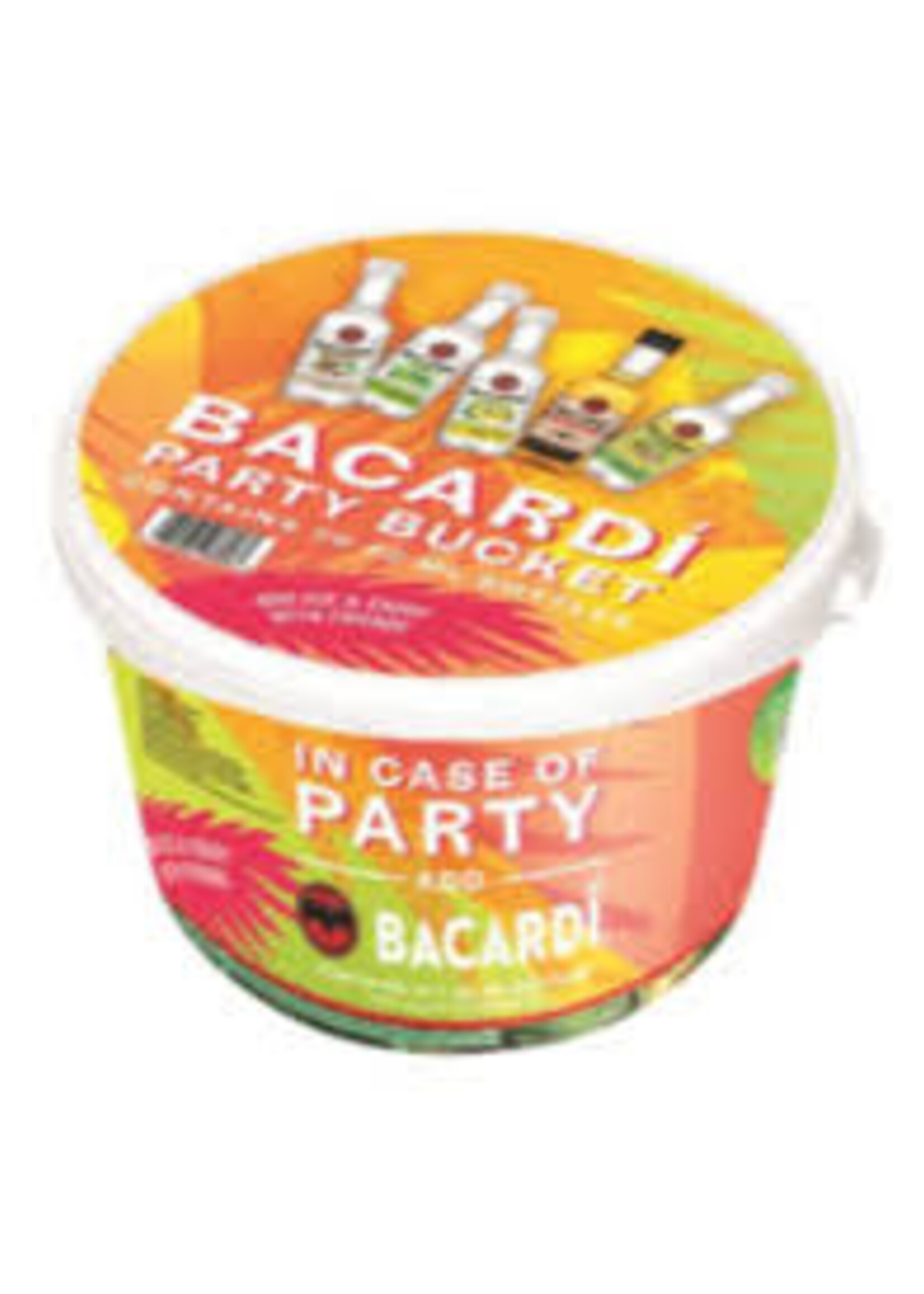 BACARDI BACARDI	RUM PARTY BUCKET 20X50ML - 5 FLAVORS