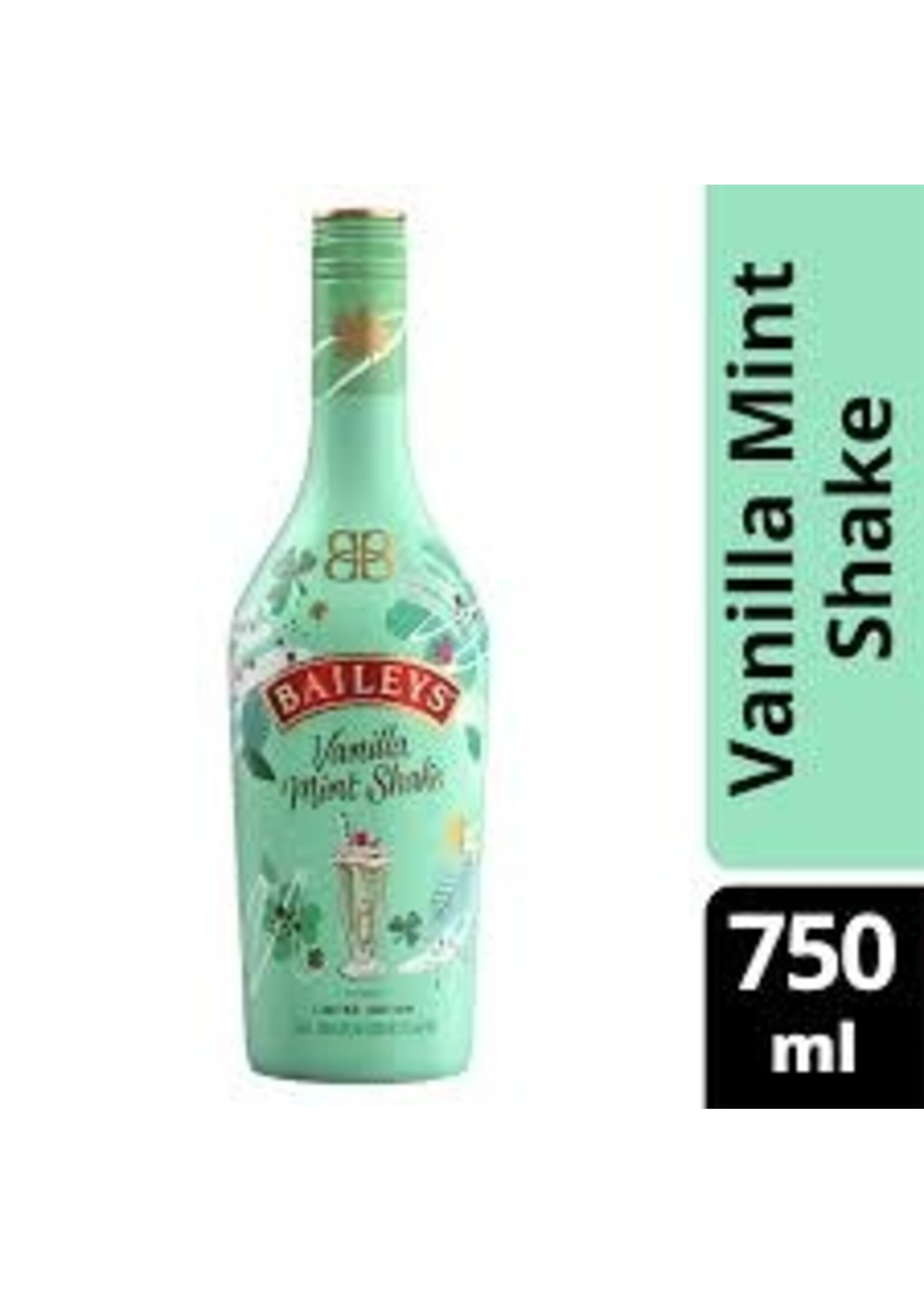 BAILEYS BAILEYS	MINT SHAKE LIQUEUR 	.750L