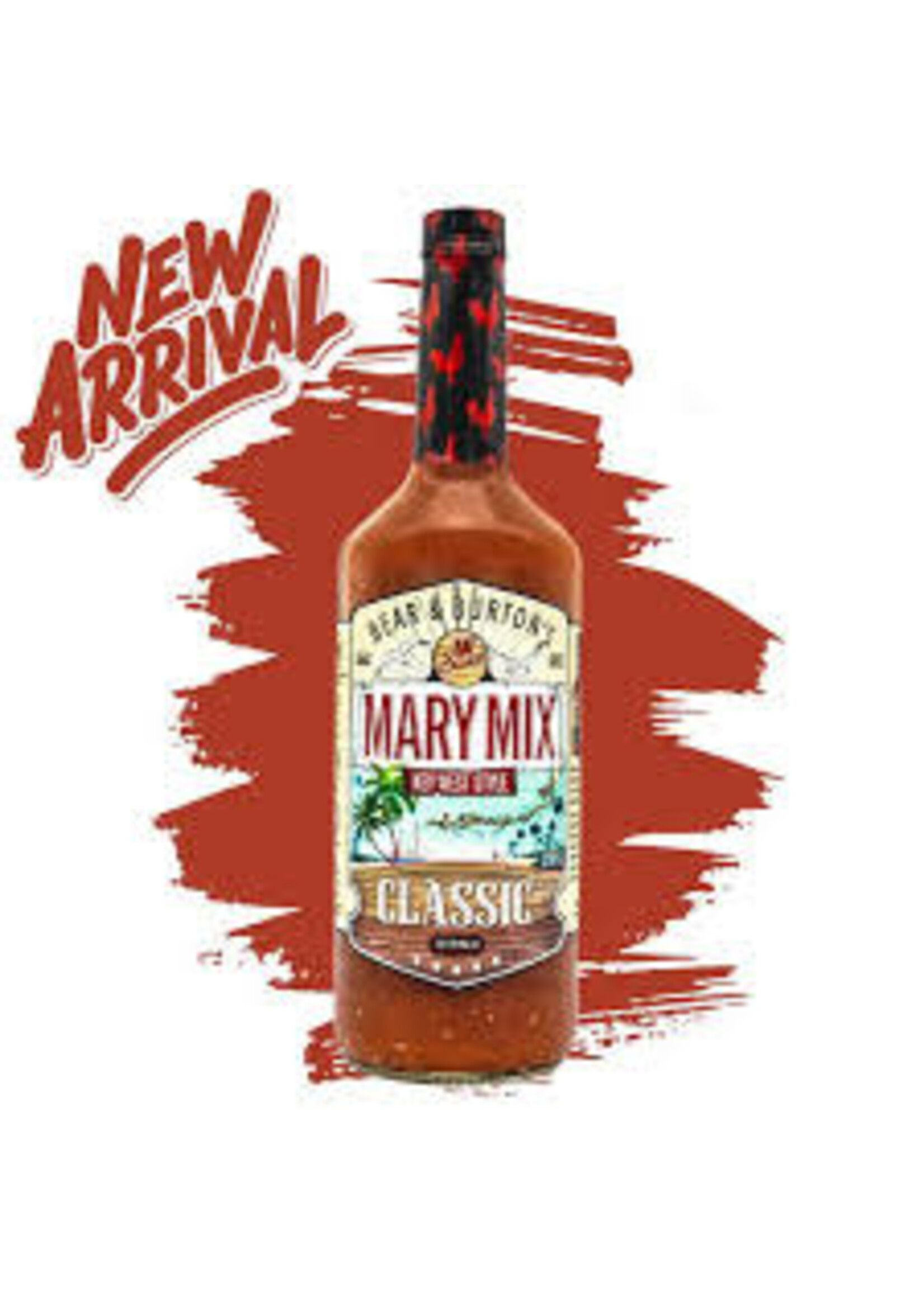 BEAR & BURTON'S KEY WEST BLOODY MARY MIX 32OZ