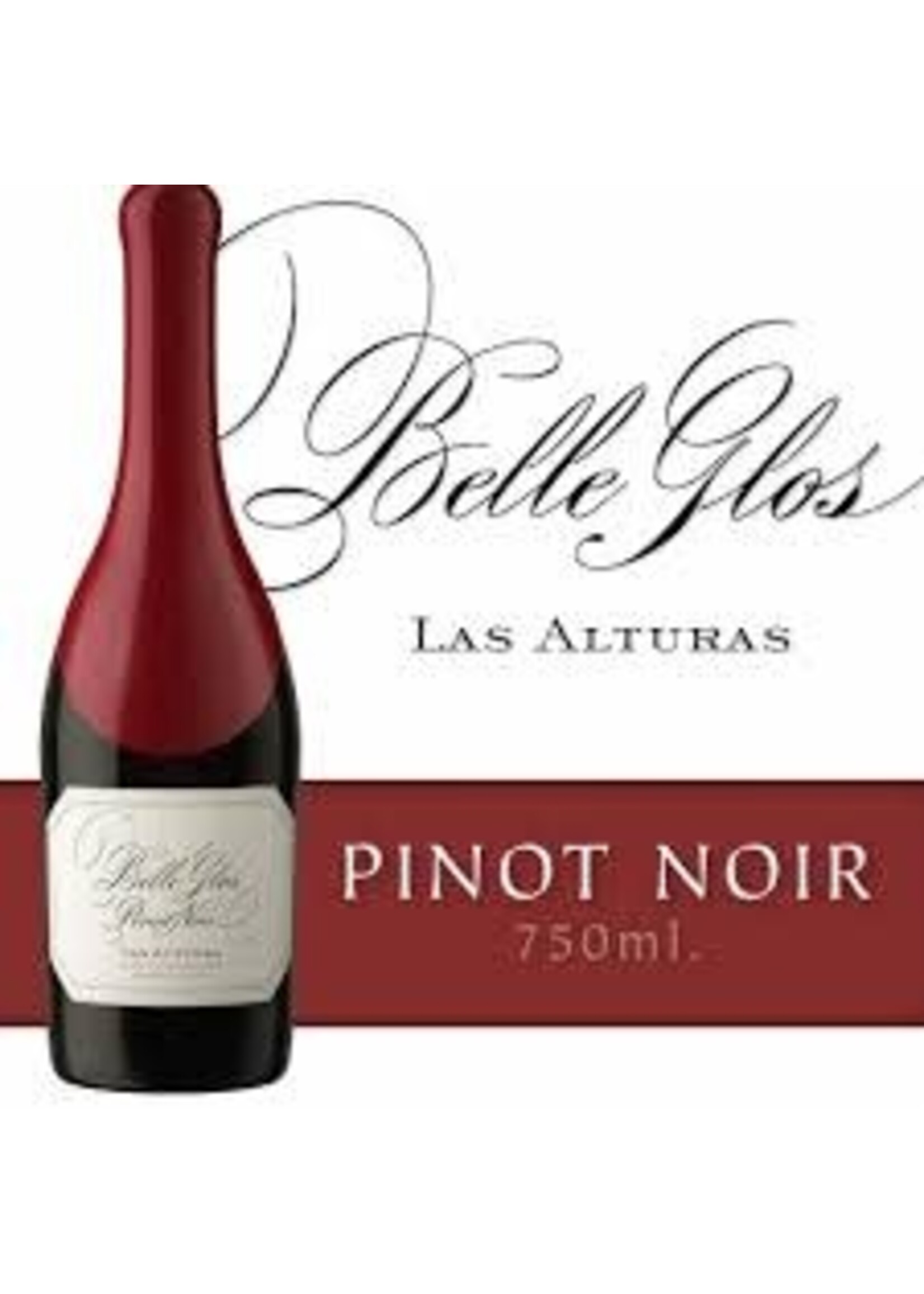 BELLE GLOS PINOT NOIR LAS ALTURAS SANTA LUCIA HIGHLANDS  .750L