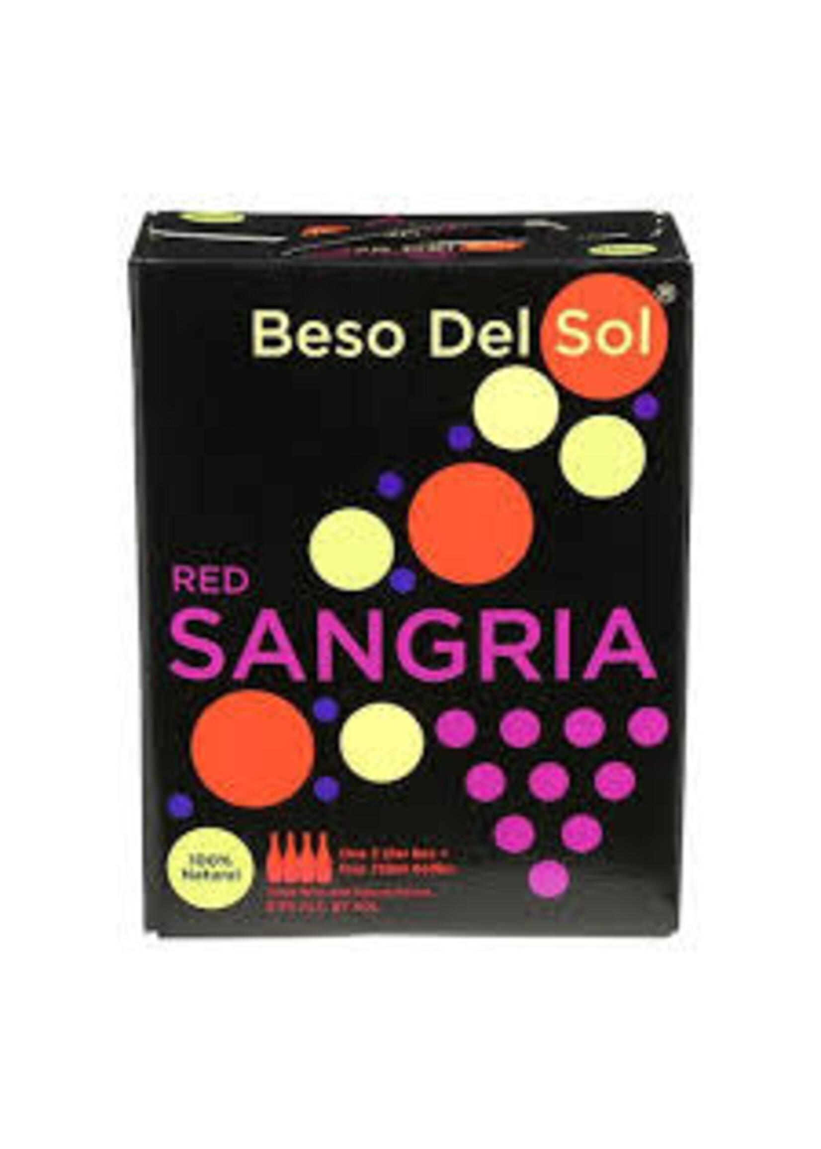 BESO DEL SOL BESO DEL SOL	RED SANGRIA	3.0L BOX
