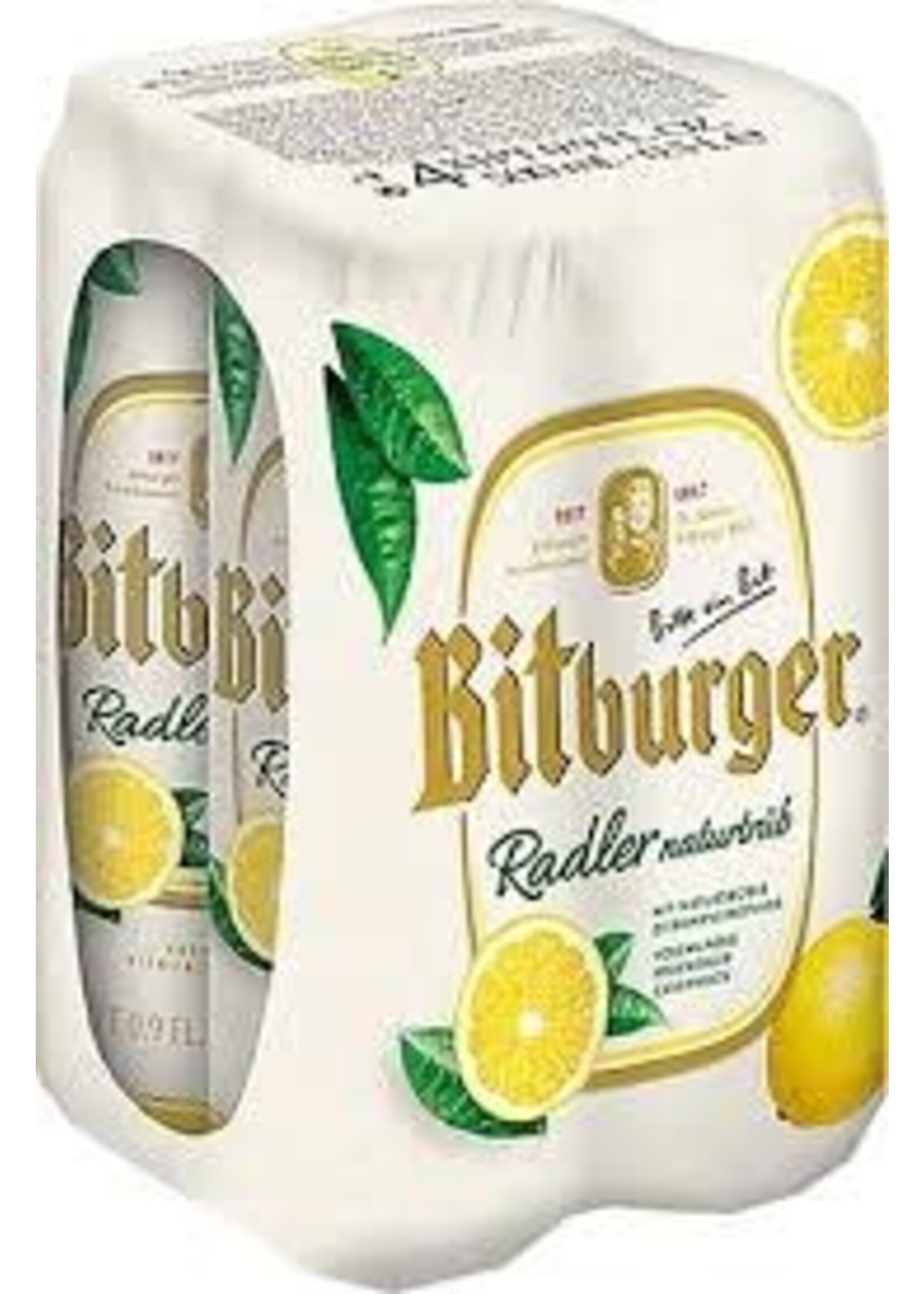BITBURGER BITBURGER	RADLER 4PK 16.9OZ