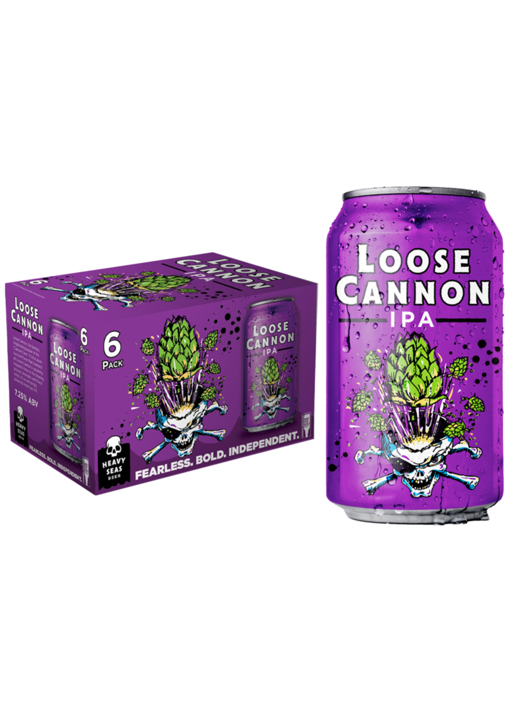 HEAVY SEAS HEAVY SEAS	LOOSE CANNON 6PK CANS	12 OZ