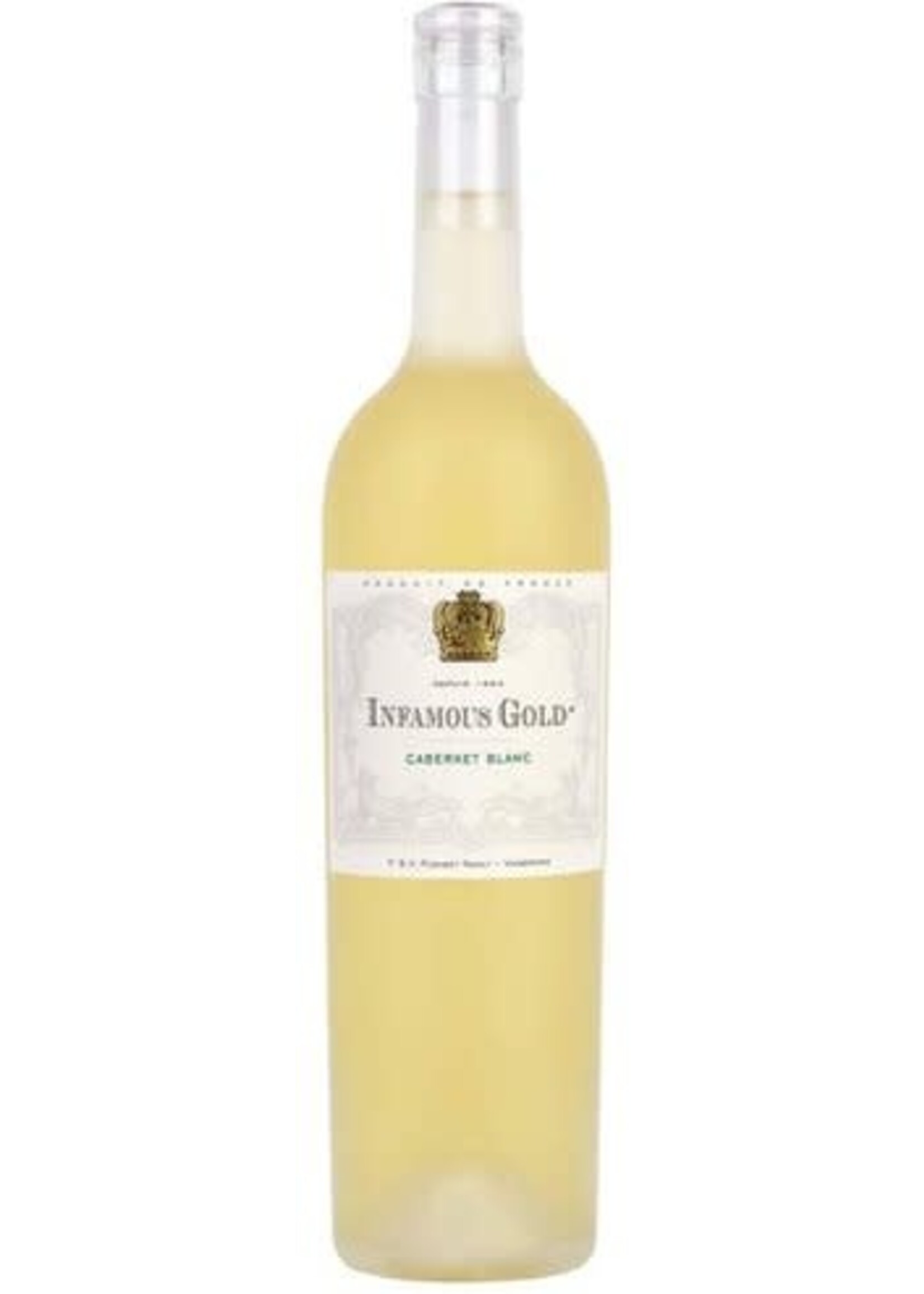 INFAMOUS GOLD WHITE CABERNET BLANC  .750L