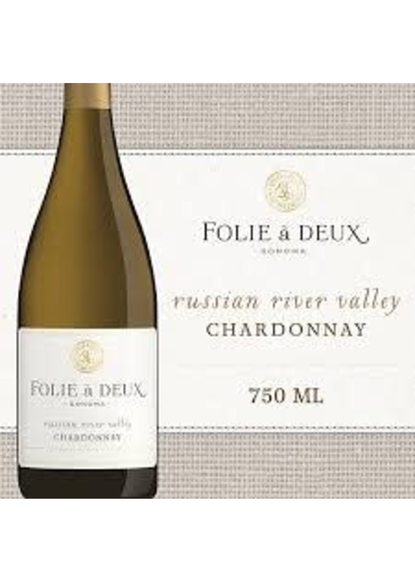 FOLIE A' DEUX FOLIE A DEUX	CHARDONNAY RRV	.750L