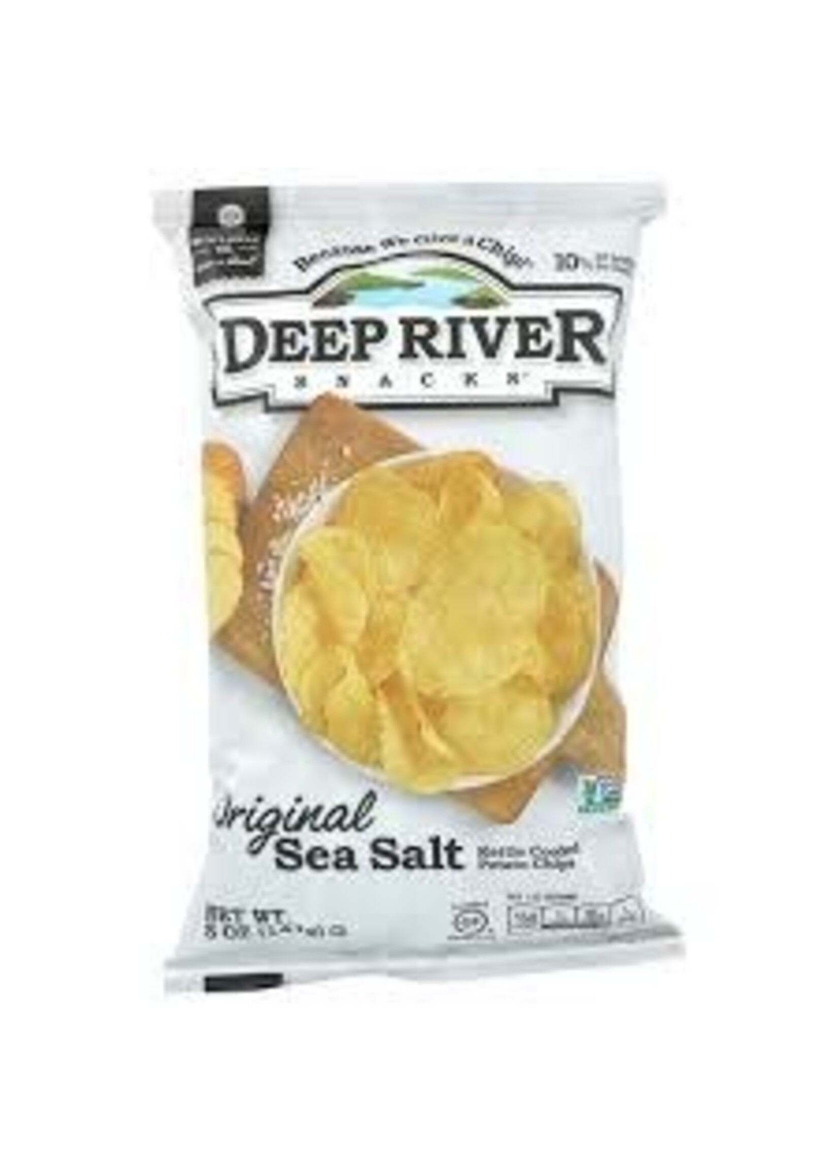 DEEP RIVER POTATO CHIPS ORIG SALTED 5OZ