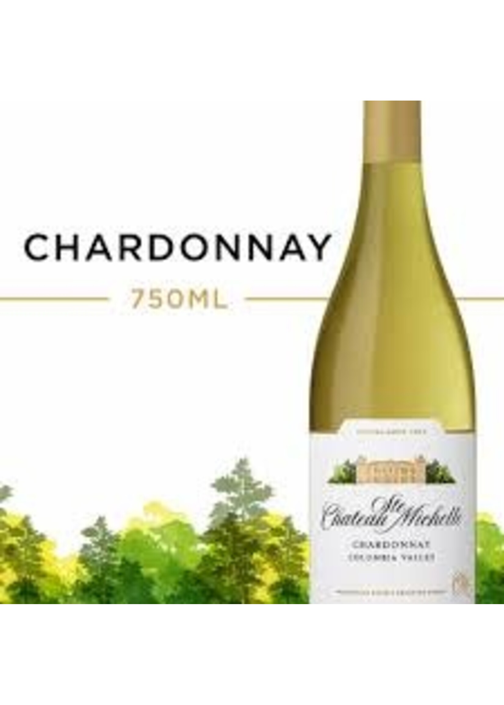 CHATEAU STE MICHELLE CHATEAU STE MICHELLE	CHARDONNAY	.750L