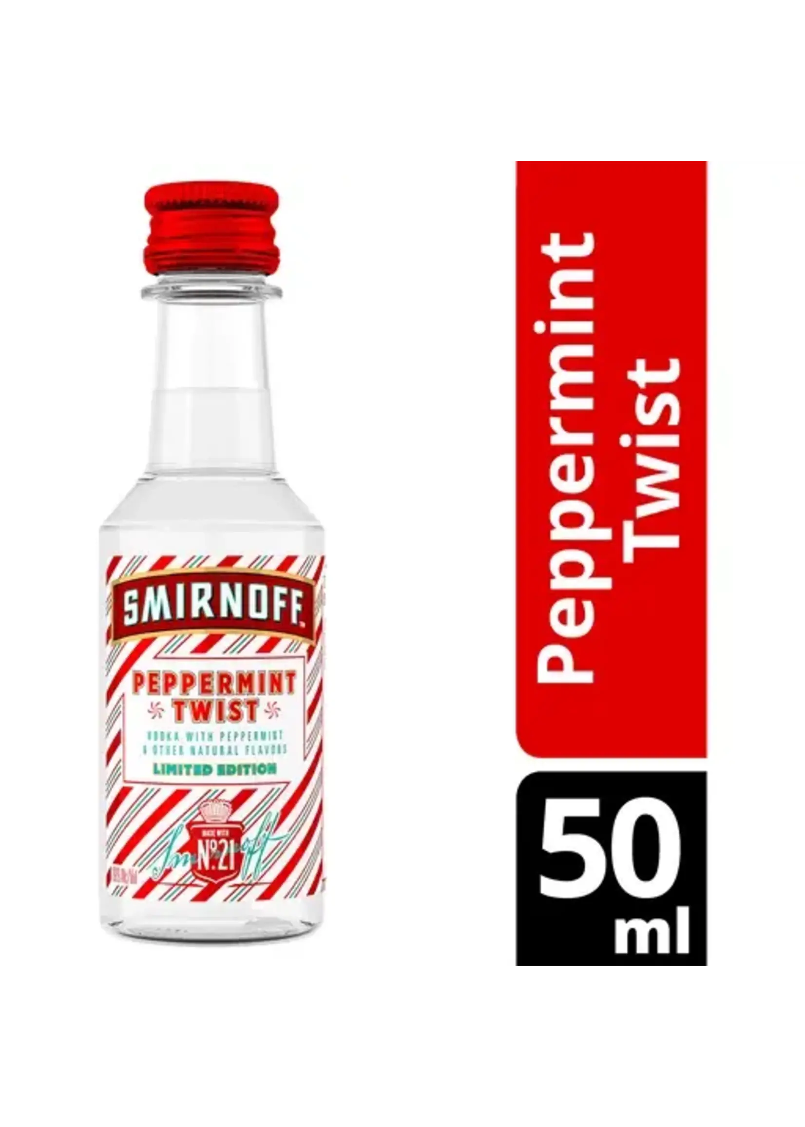 SMIRNOFF SMIRNOFF	PEPPERMINT TWIST .050L (50ML)