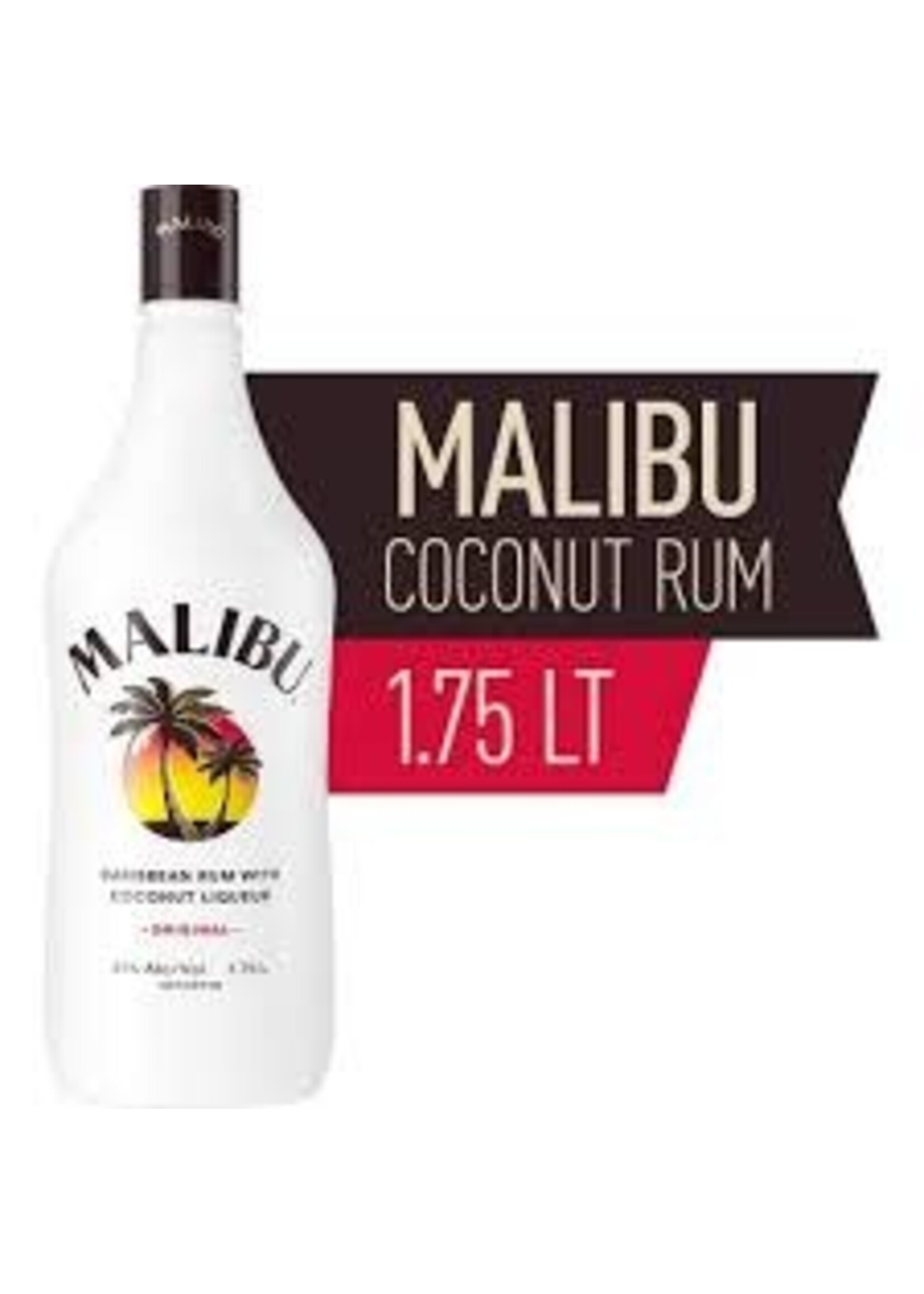MALIBU MALIBU	COCONUT RUM 	1.75L