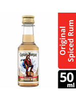 CAPT MORGAN CAPTAIN MORGAN	SPICED RUM 	.050L (50ML)