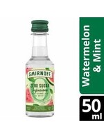 SMIRNOFF SMIRNOFF ZERO SUGAR WATERMELON MINT  .050L (50ML)