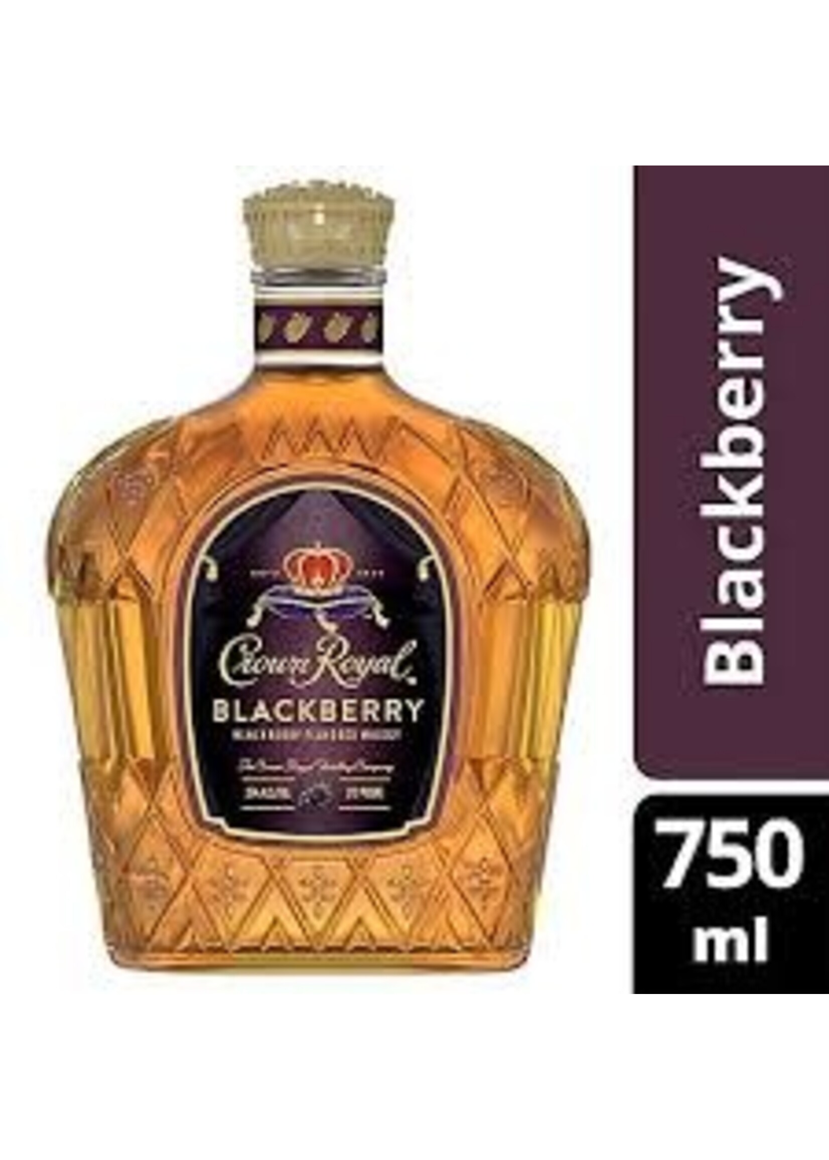 CROWN ROYAL CROWN ROYAL BLACKBERRY WHISKEY .750L
