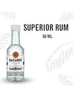 BACARDI BACARDI	SUPERIOR LIGHT RUM	.050L