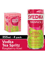 SVEDKA SVEDKA VODKA COCKTAIL RASPBERRY KIWI TROPICS 4X.355L (4PK)