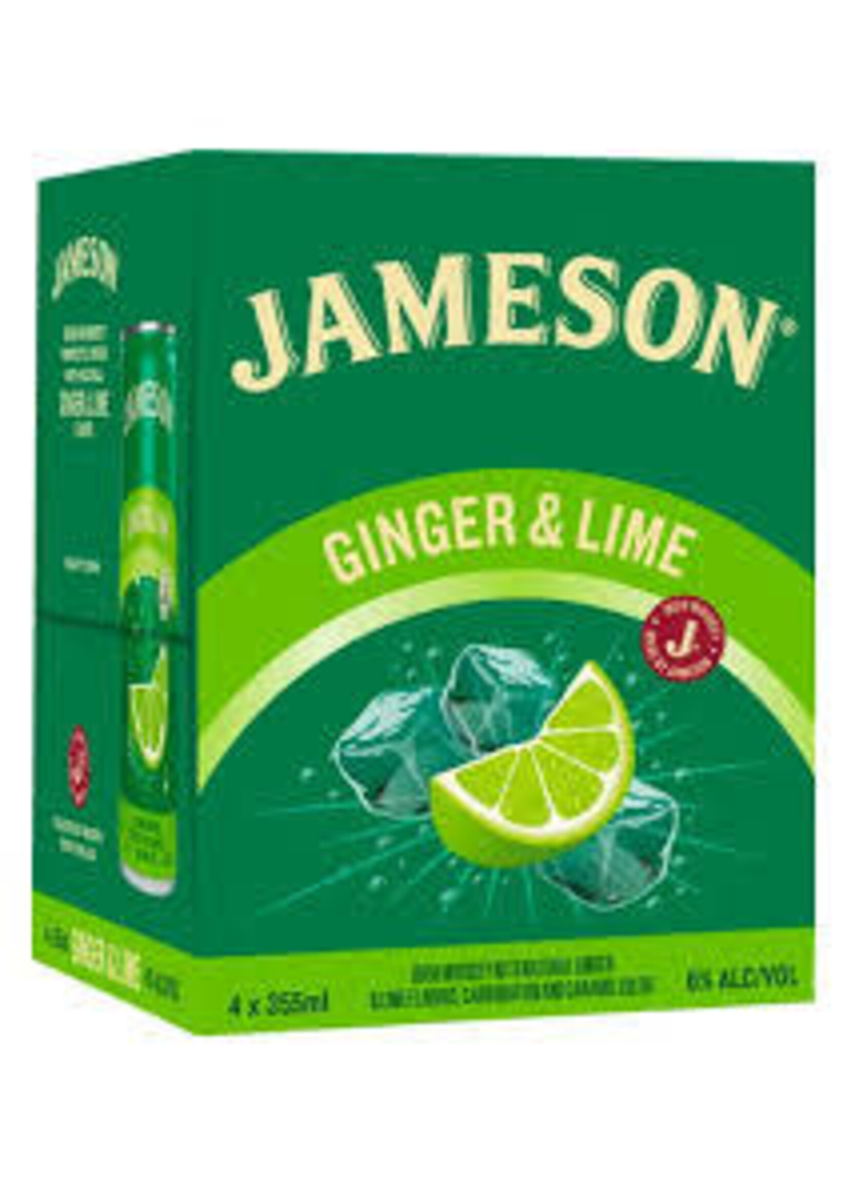 JAMESON JAMESON GINGER & LIME  RTD  .355L 4PK