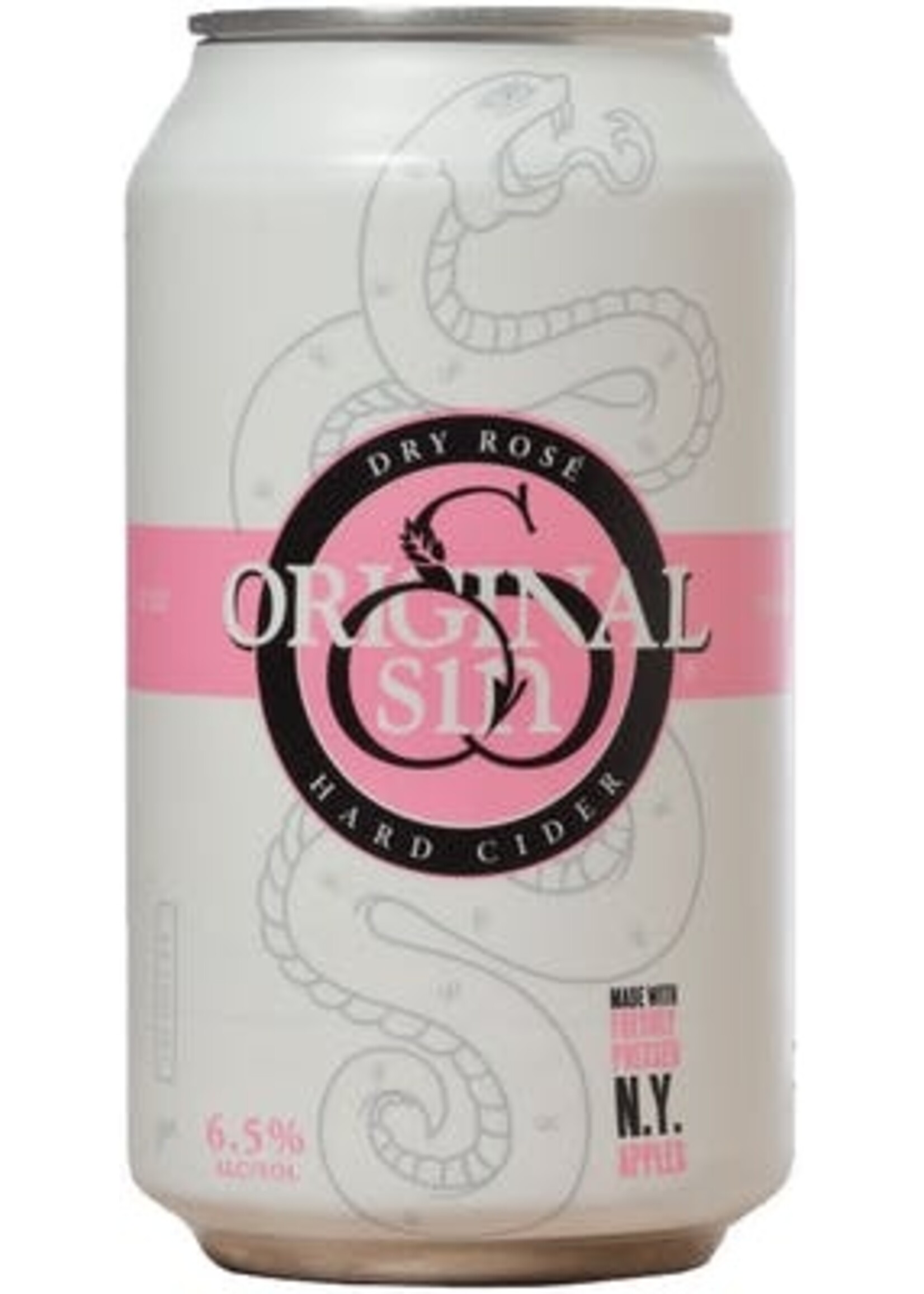 ORIGINAL SIN ORIGINAL SIN	DRY ROSE CIDER 6PK	12 OZ