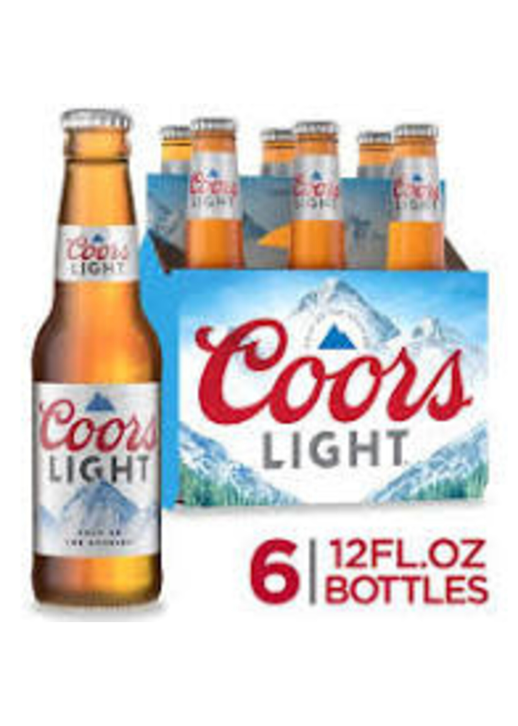 COORS LIGHT COORS LIGHT	6PK 12OZ BOTTLES
