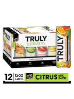 TRULY TRULY	CITRUS VARIETY 12PK	12 OZ