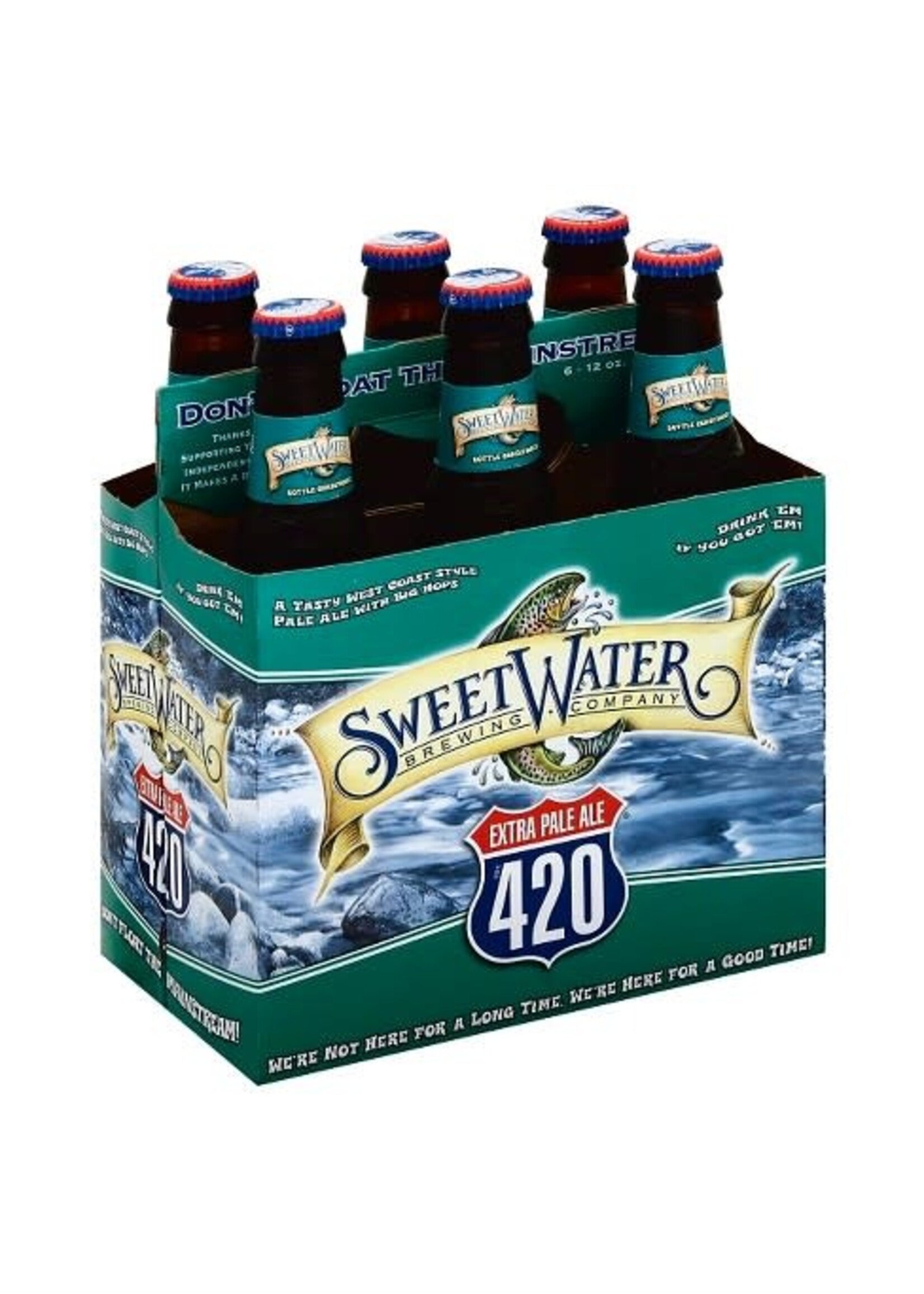SWEET WATER SWEET WATER 420 PALE 6PK CANS